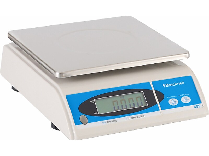 Brecknell Digital General-Purpose Bench Scale, 30 lb. Capacity