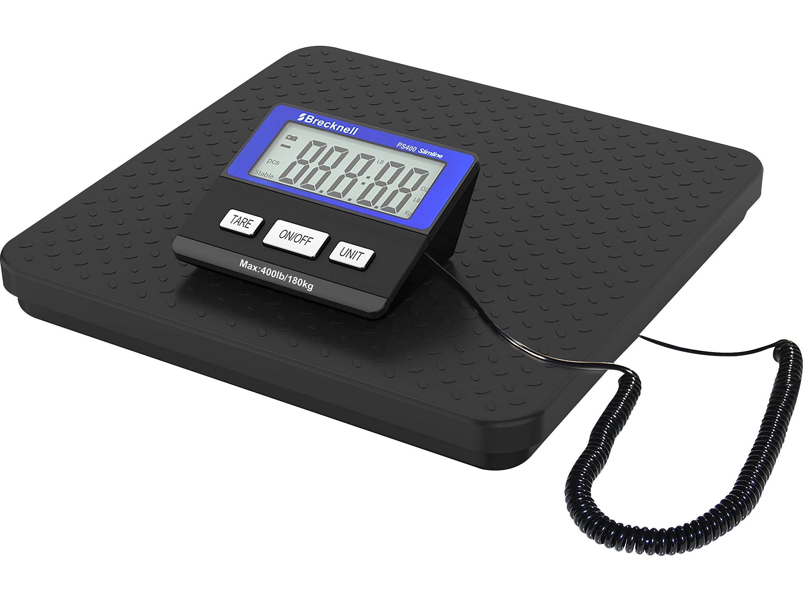 Brecknell Digital Shipping Scale, 400 lb. Capacity