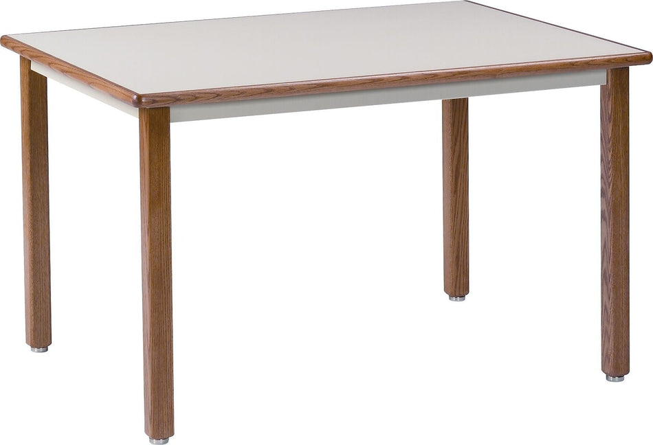 Bretford Rectangular Reading Table, 60" x 36", Putty