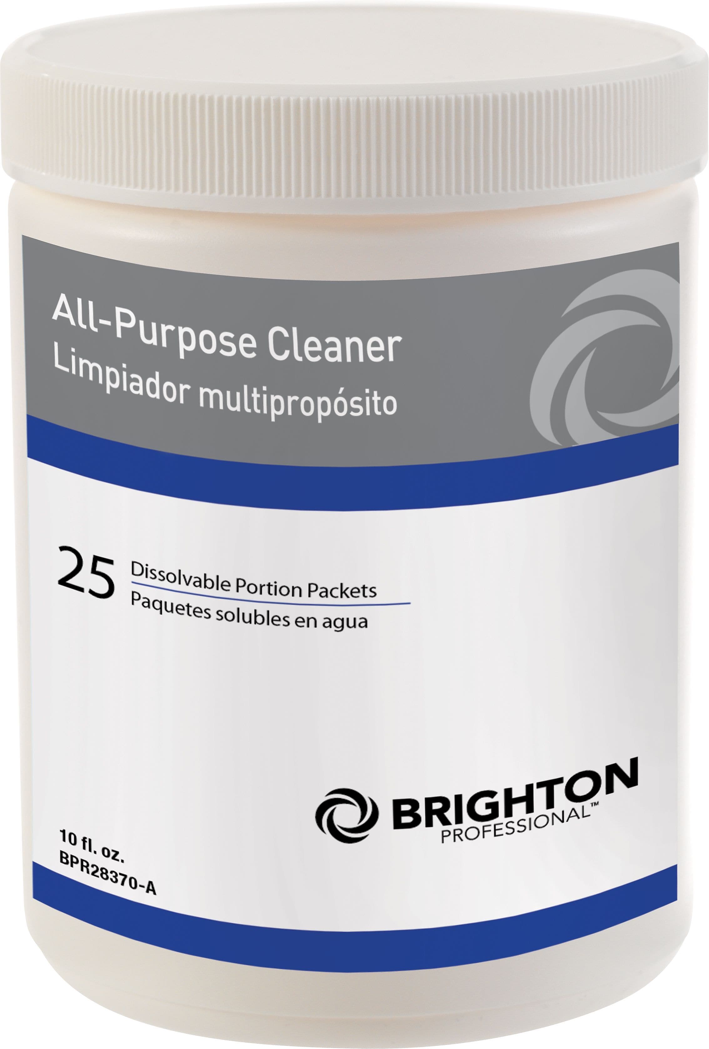 Brighton Professional Dissolvable Portion Packets - All-Purpose Cleaner, 25/Pk