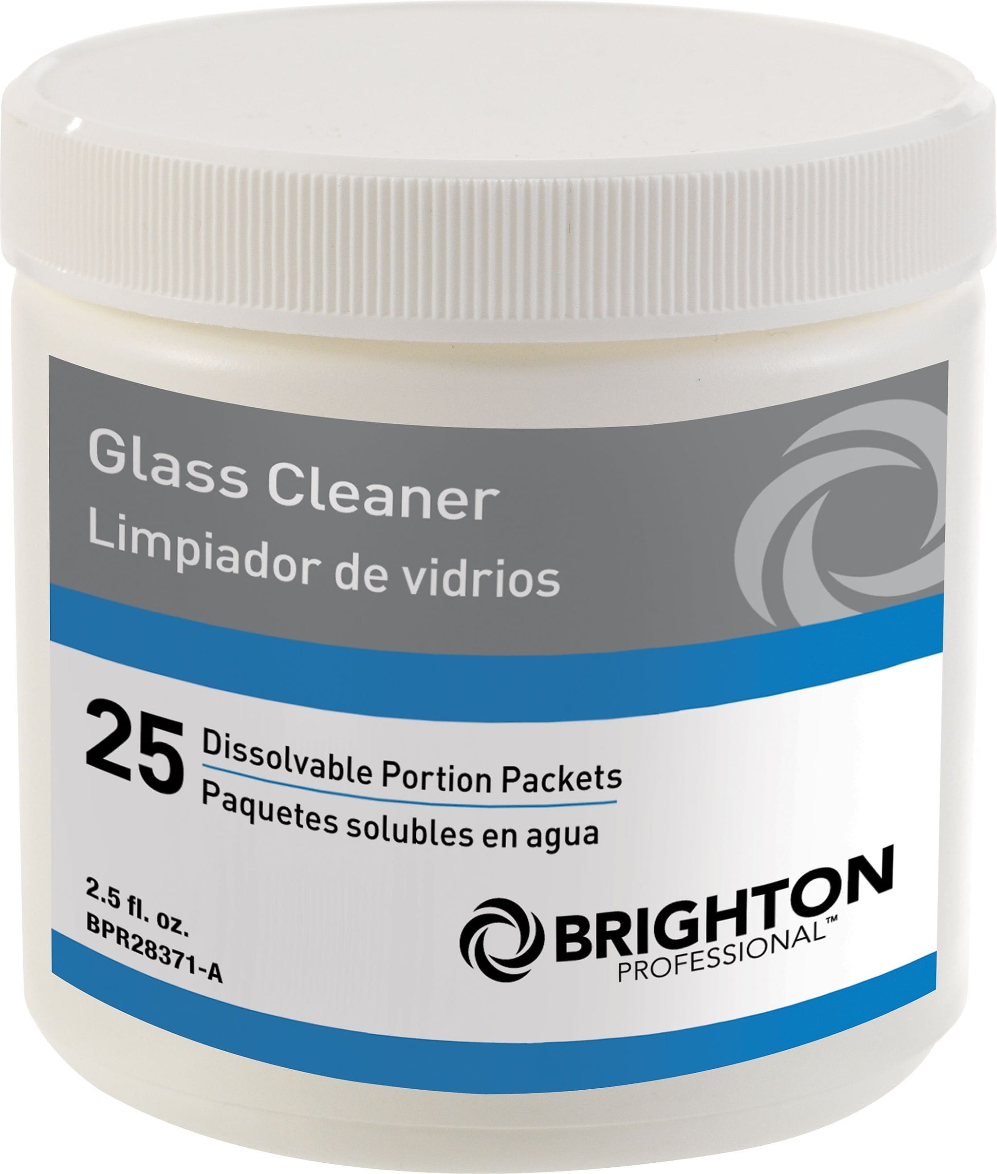 Brighton Professional Dissolvable Portion Packets - Glass Cleaner, 25/Pk