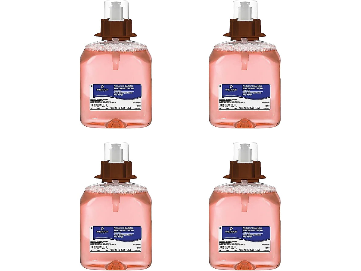 Brighton Professional™ Foaming Hand Soap Refill for BP Dispenser, Fruity Scent, 4/Carton