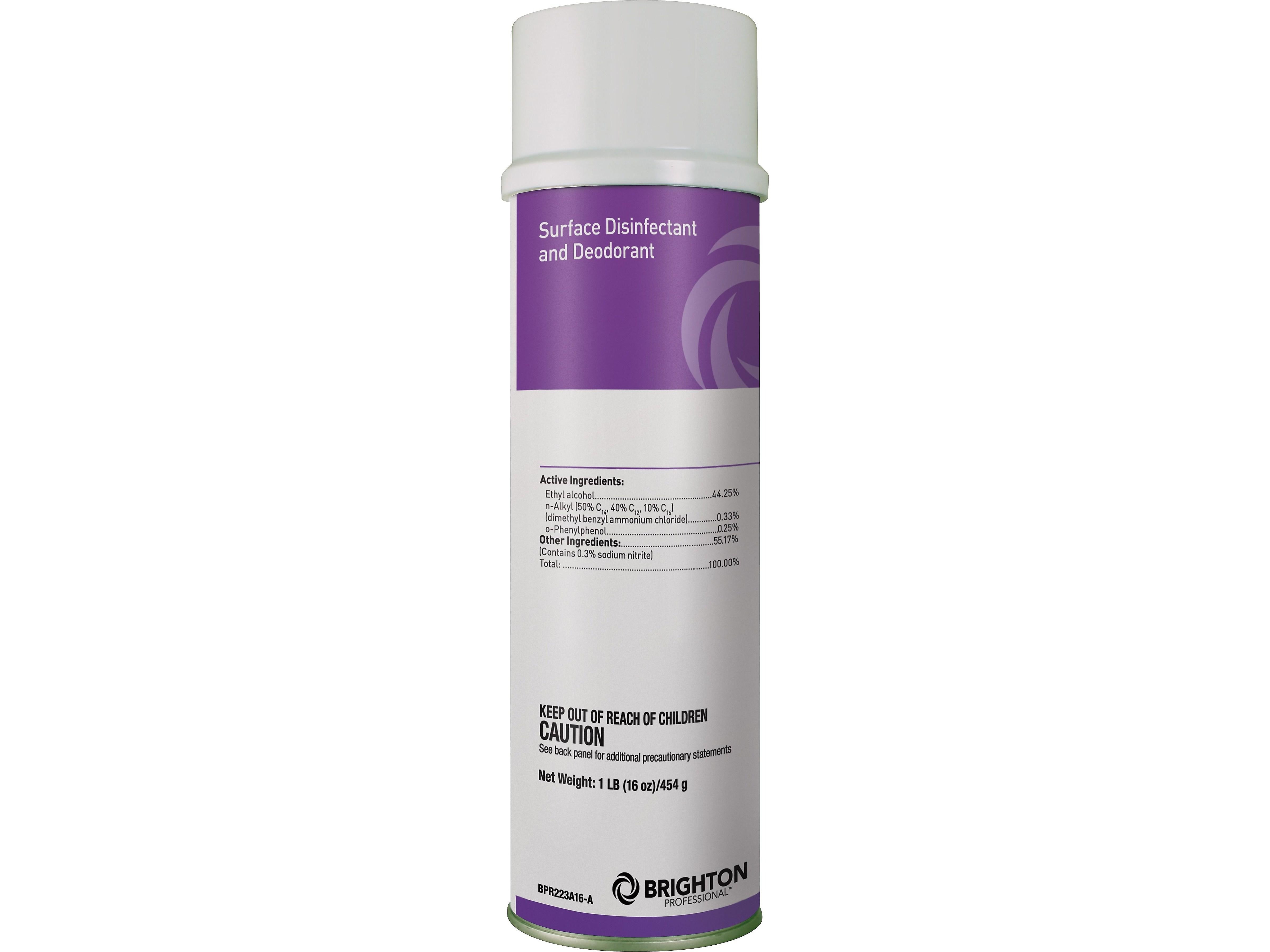 Brighton Professional™ Surface Disinfectant And Deodorizing II Spray, 16 Oz.