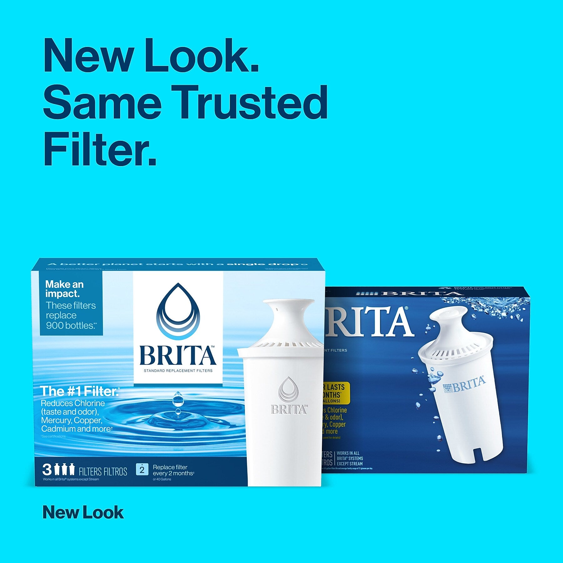 Brita Replacement Water Filter for Pitchers, 3/pack
