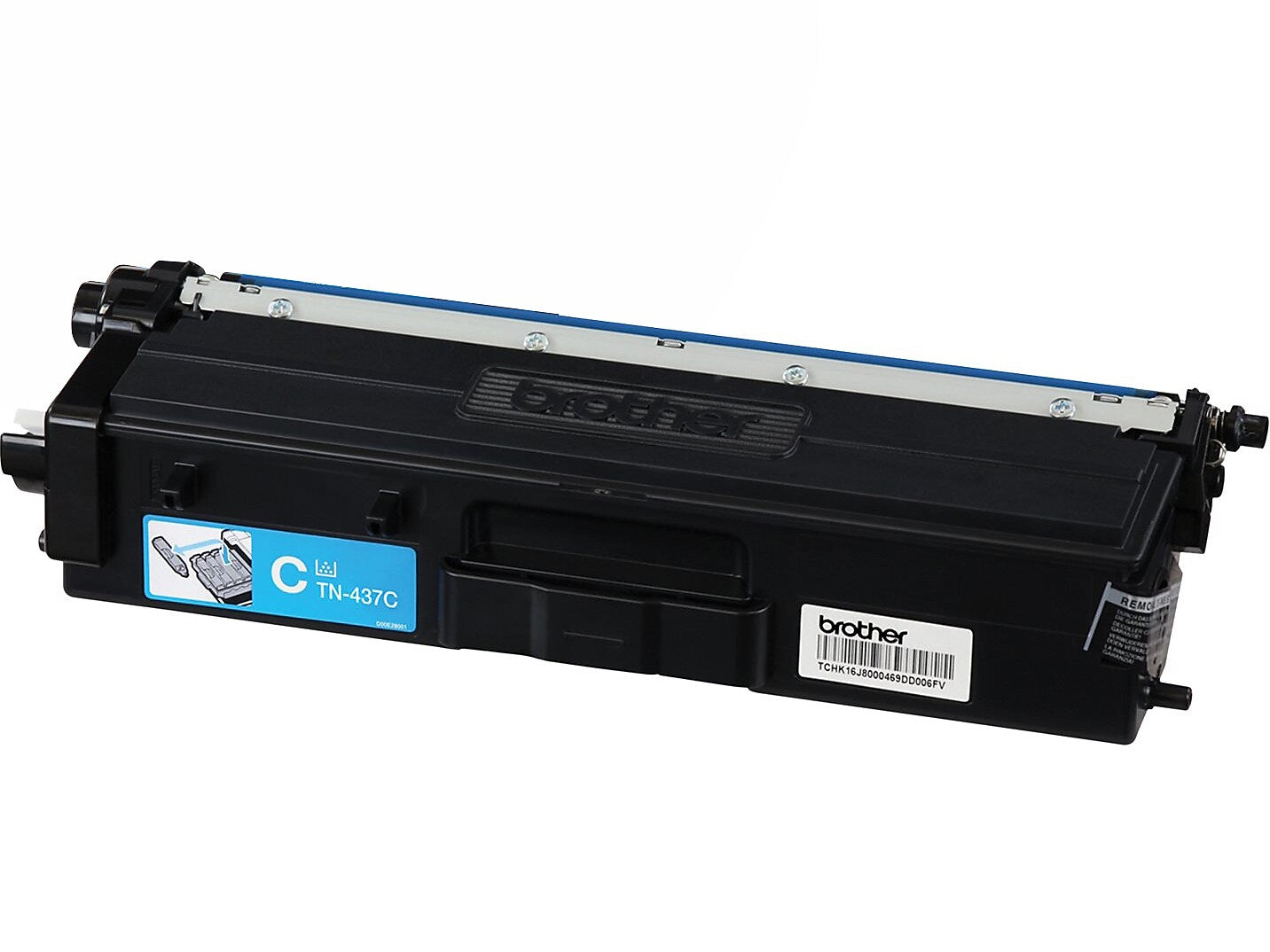 Brother 437 Cyan Ultra High Yield Toner Cartridge, Prints Up to 8,000 Pages