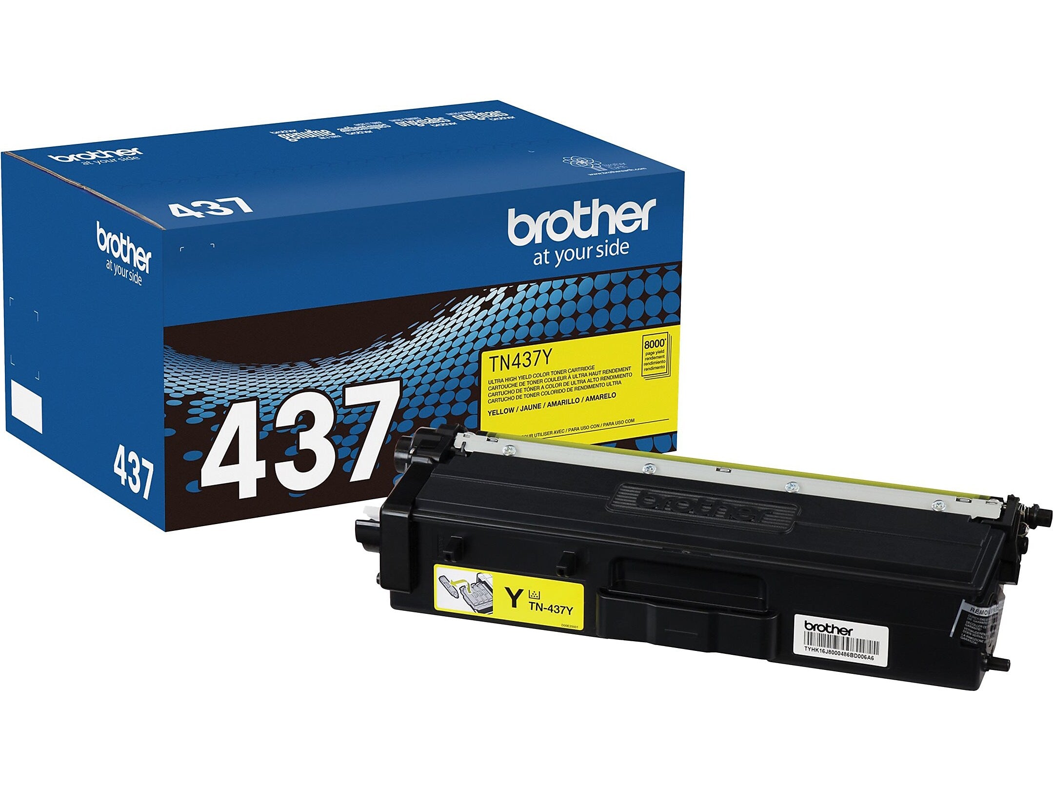 Brother 437 Yellow Ultra High Yield Toner Cartridge