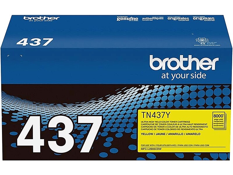 Brother 437 Yellow Ultra High Yield Toner Cartridge
