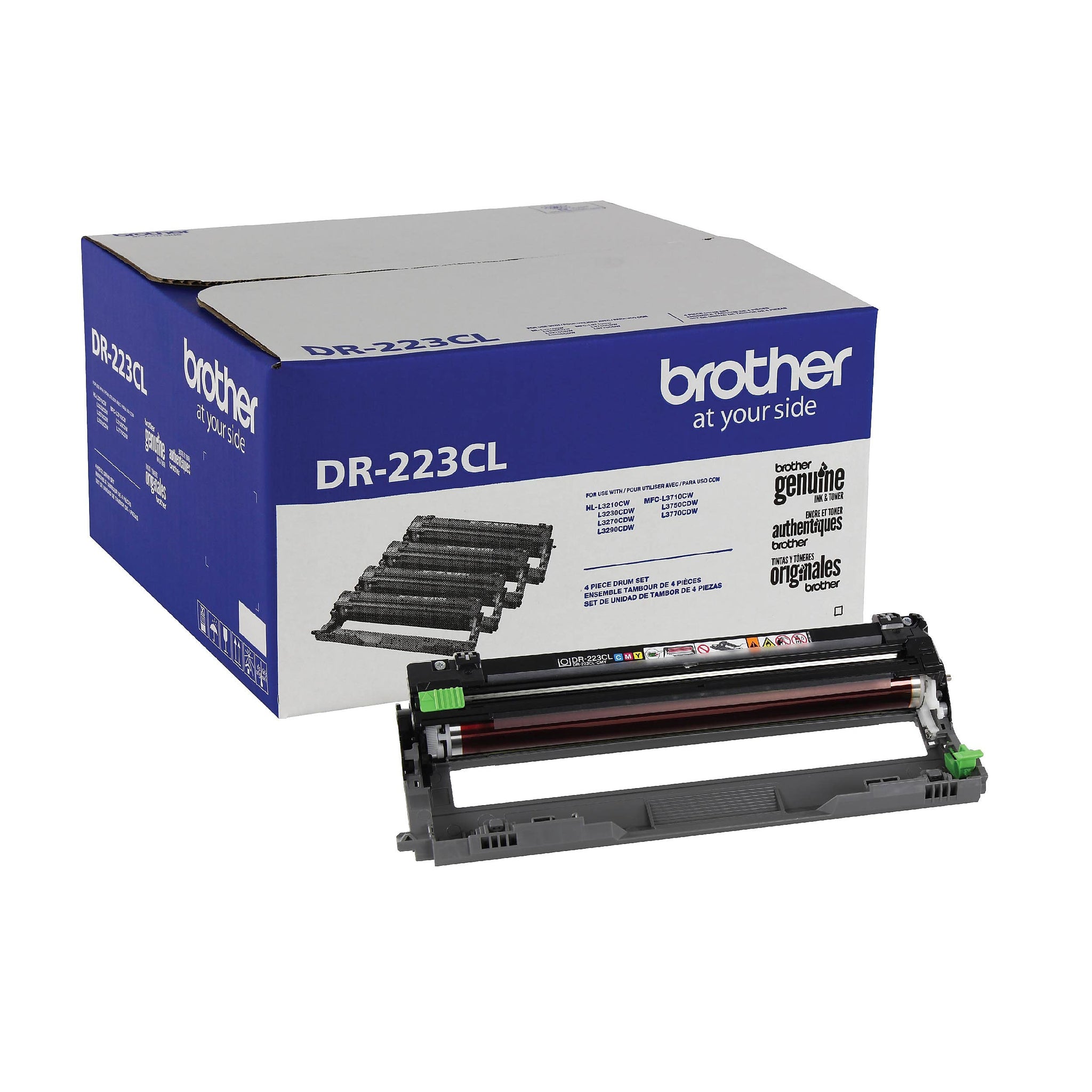 Brother DR-223 Drum Unit, 4/Pack