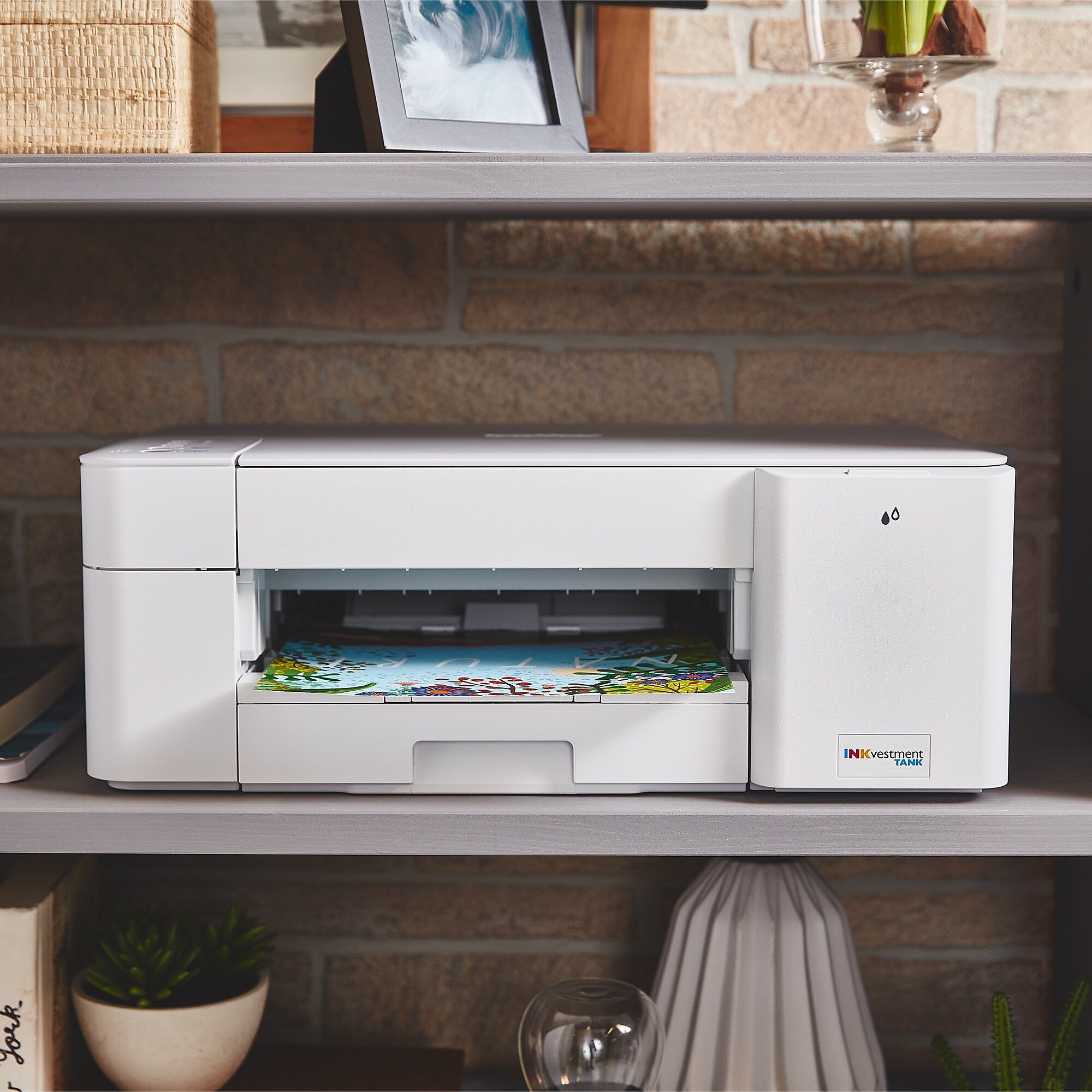 Brother INKvestment Tank MFC-J1205W Wireless Color All-in-One Inkjet Printer