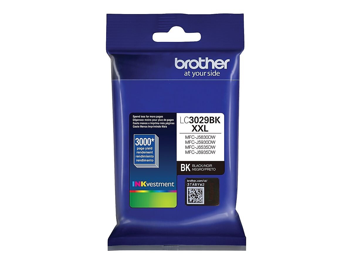 Brother LC 3029 Black Extra High Yield Ink Cartridge