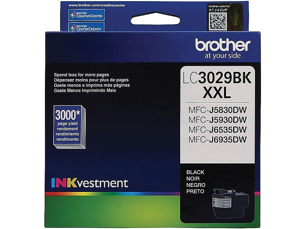 Brother LC 3029 Black Extra High Yield Ink Cartridge