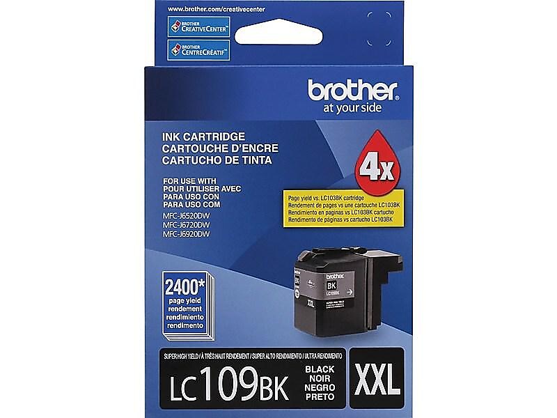 Brother LC109BK Black Extra High Yield Ink Cartridge