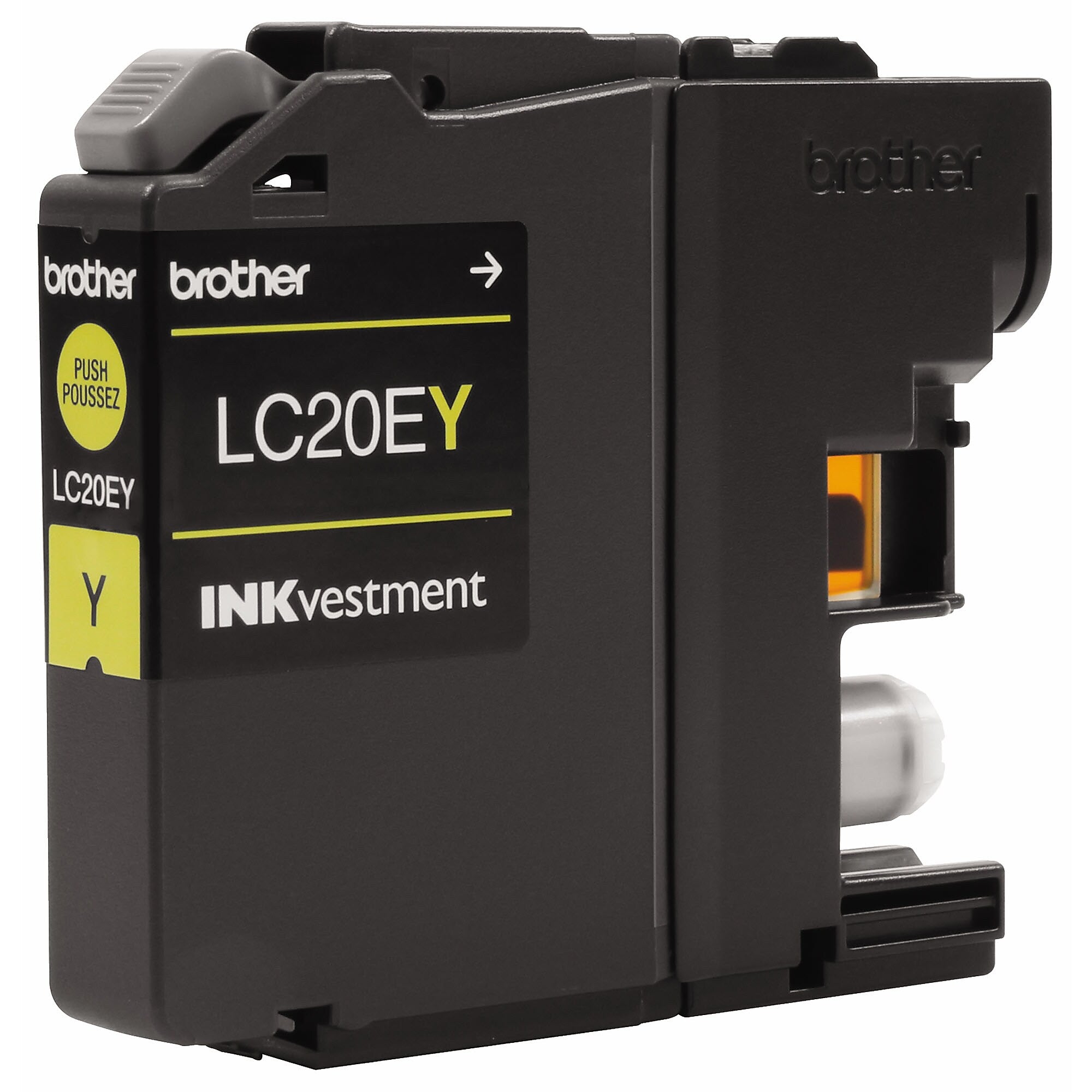 Brother LC20E3PKS Cyan/Magenta/Yellow Extra High Yield Ink Cartridge, 3/Pack