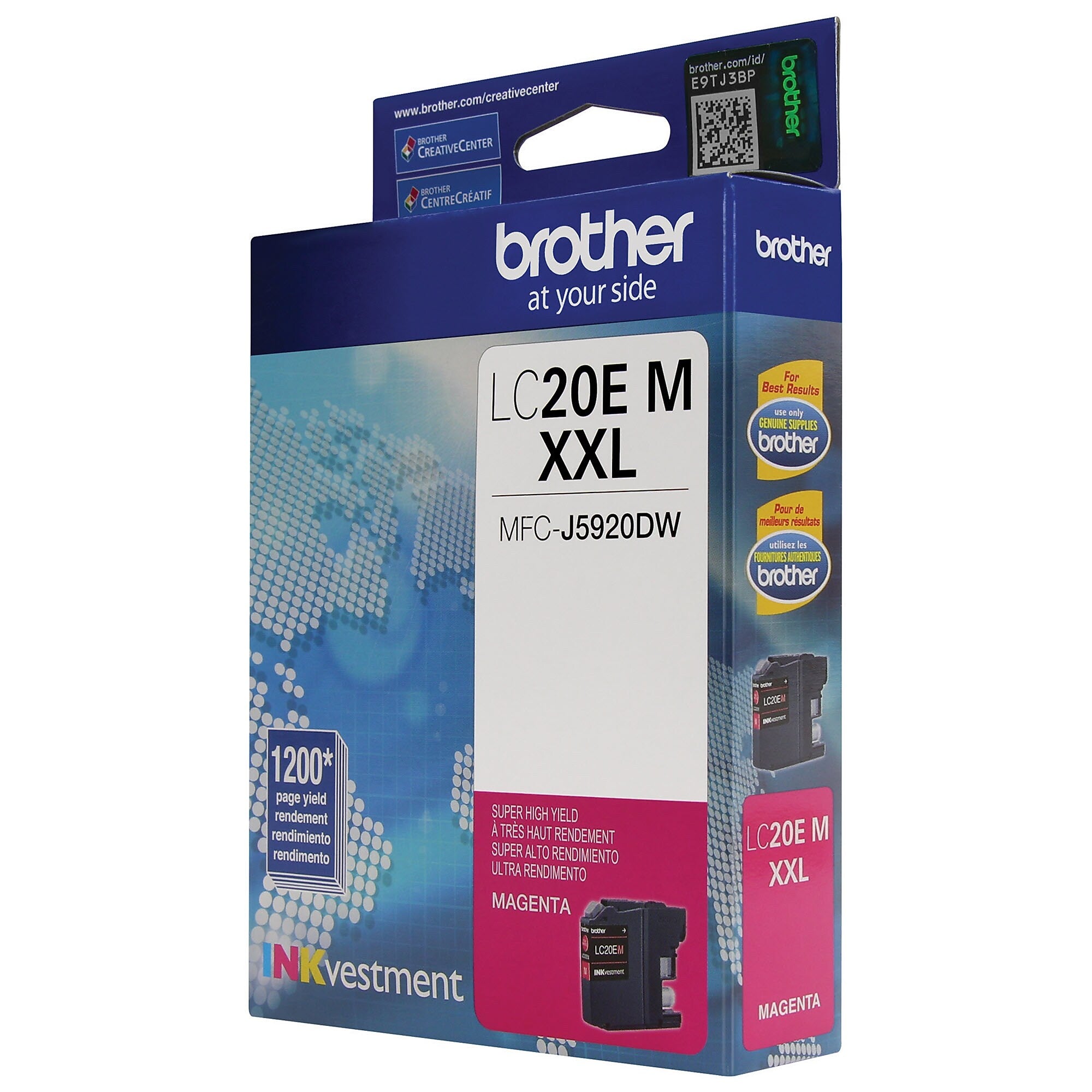 Brother LC20EM Magenta Extra High Yield Ink Cartridge