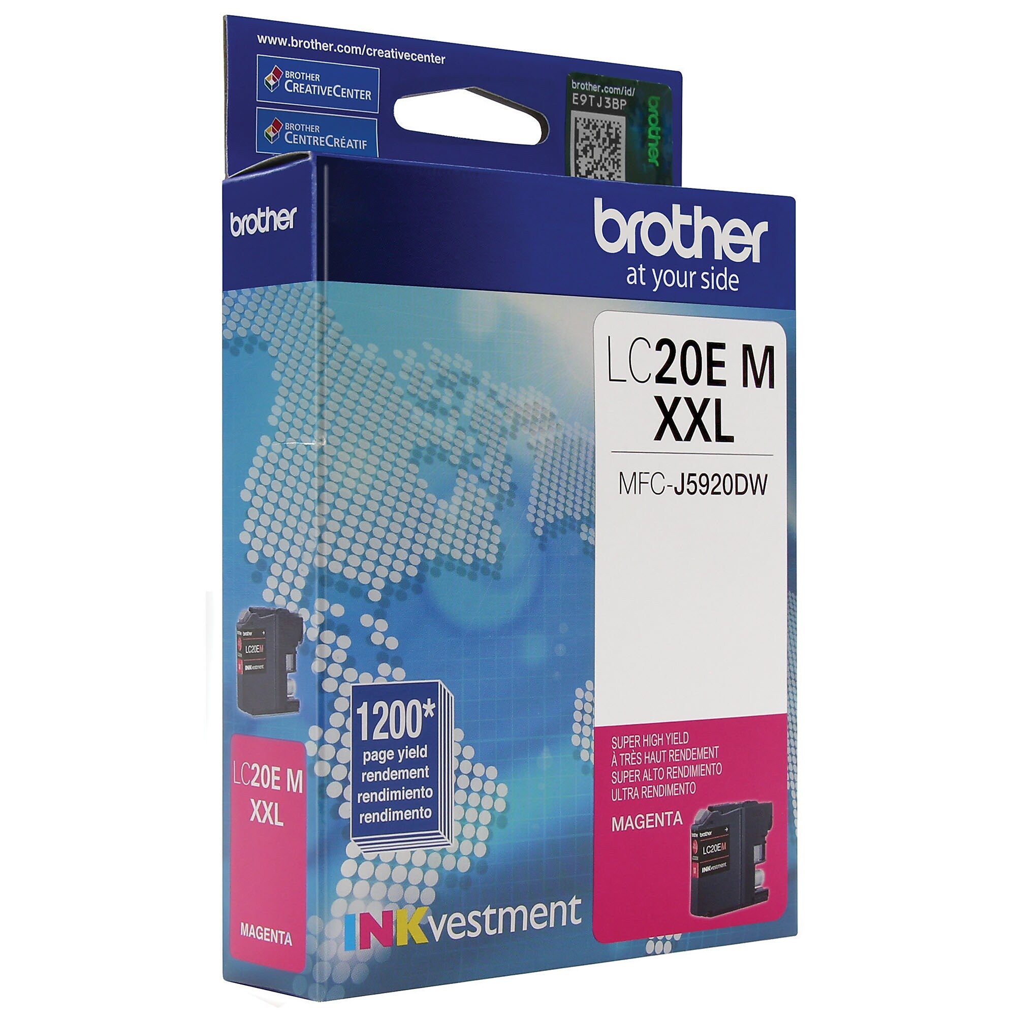Brother LC20EM Magenta Extra High Yield Ink Cartridge