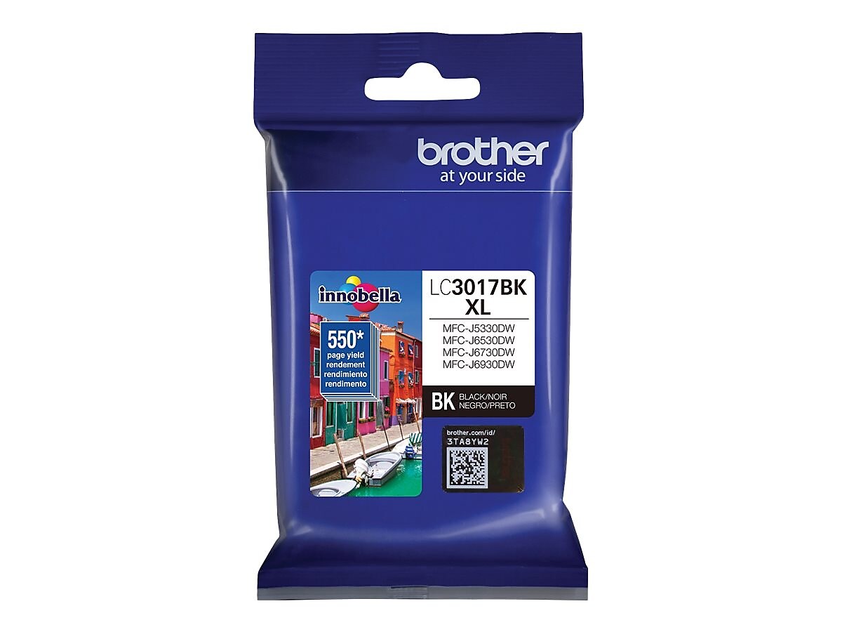 Brother LC3017BK Black High Yield Ink Cartridge