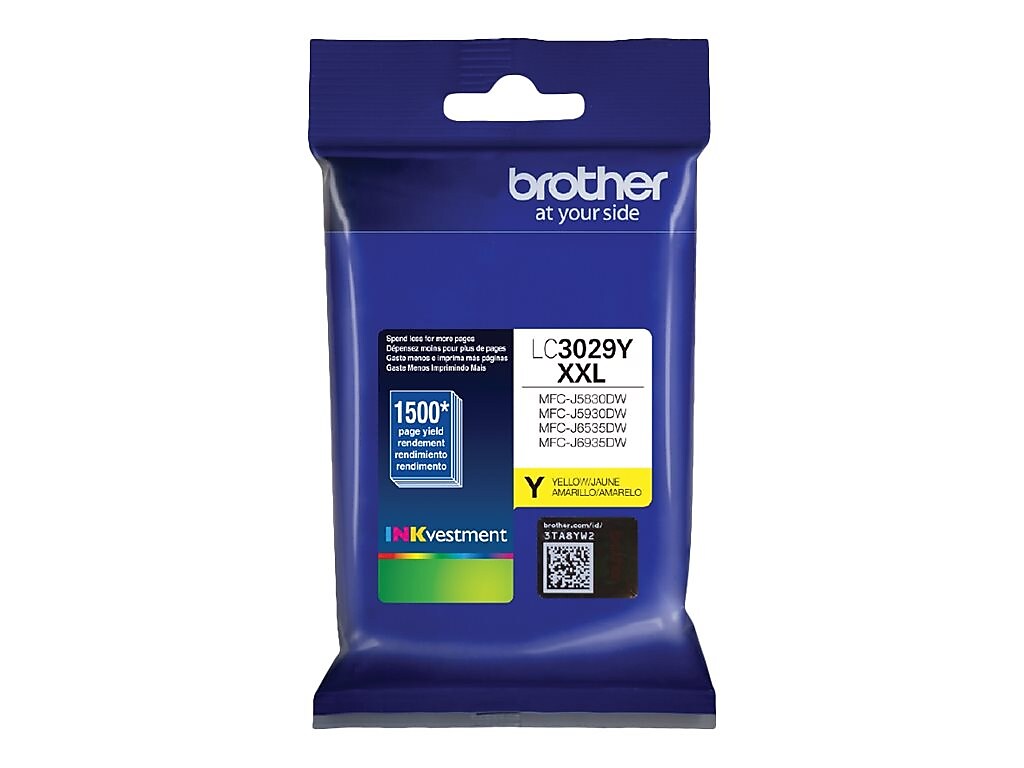 Brother LC3029Y Yellow Extra High Yield Ink Cartridge
