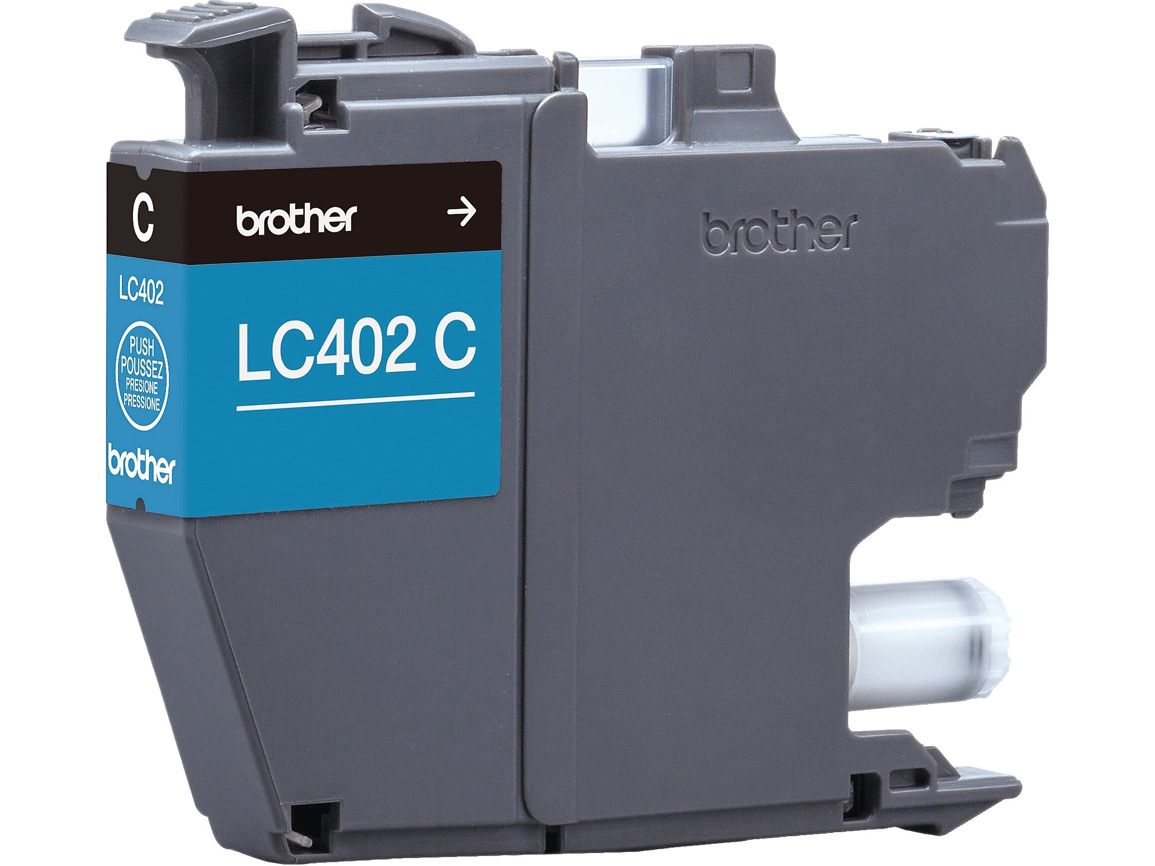 Brother LC402 Cyan Standard Yield Ink Cartridge, Prints Up to 550 Pages