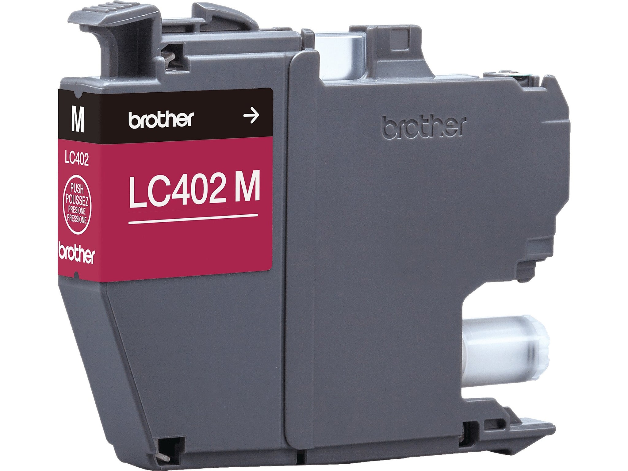 Brother LC402 Magenta Standard Yield Ink Cartridge, Prints Up to 550 Pages