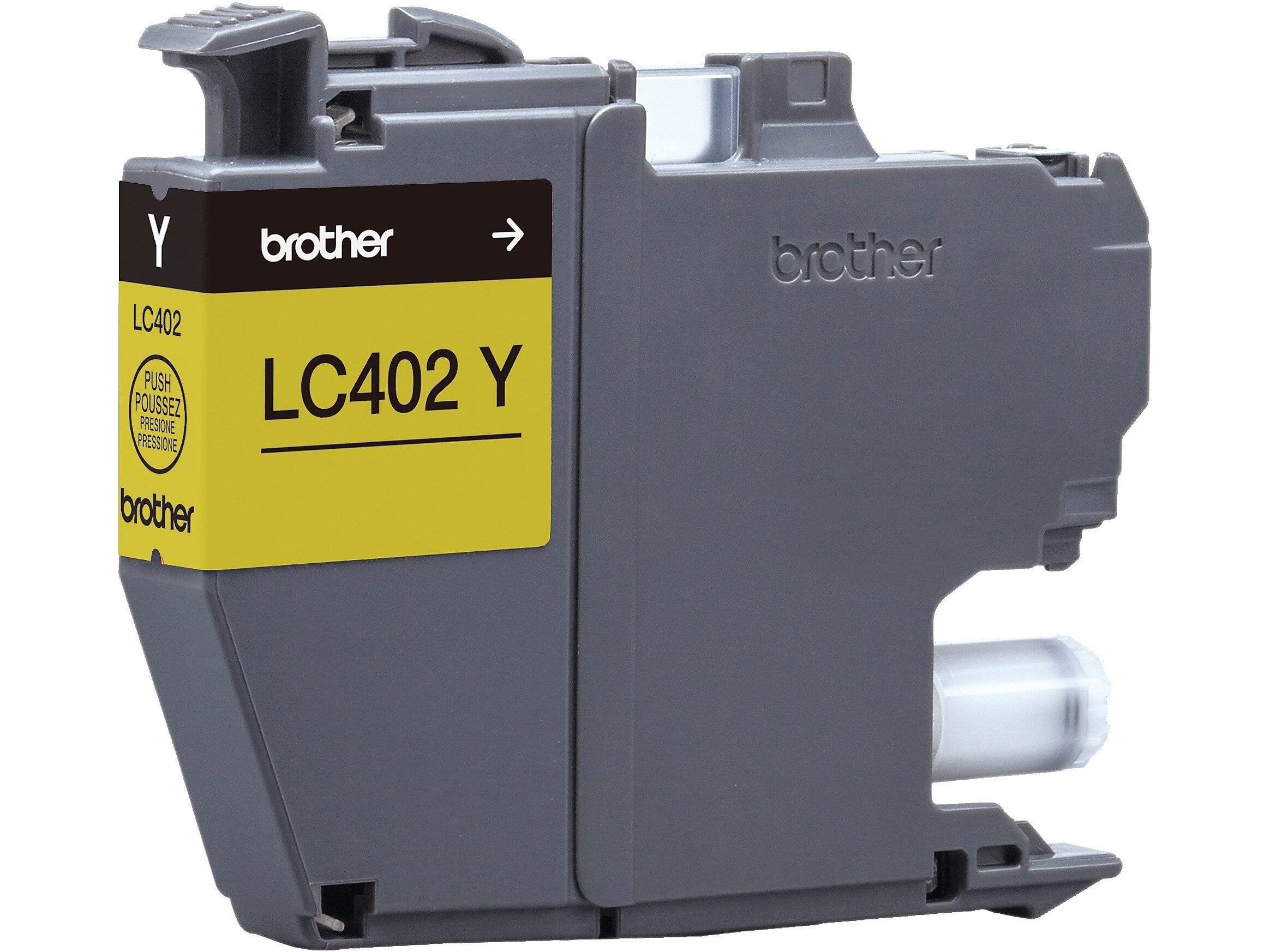 Brother LC402 Yellow Standard Yield Ink Cartridge, Prints Up to 550 Pages