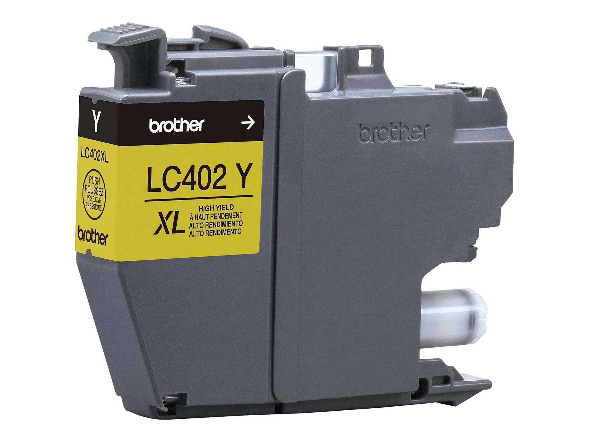 Brother LC402XL Yellow High Yield Ink Cartridge, Prints Up to 1,500 Pages