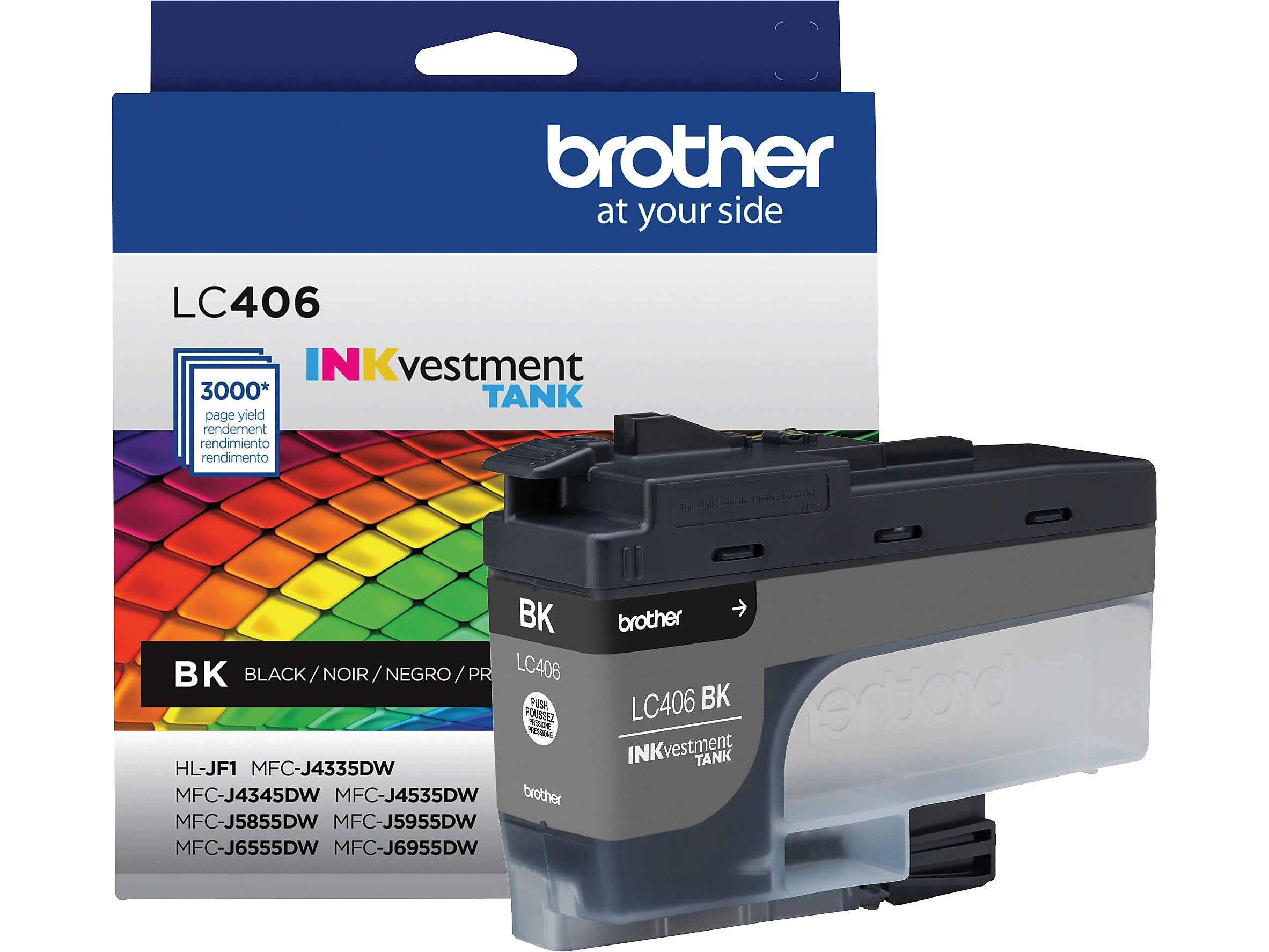 Brother LC406 Black Standard Yield Ink Cartridge