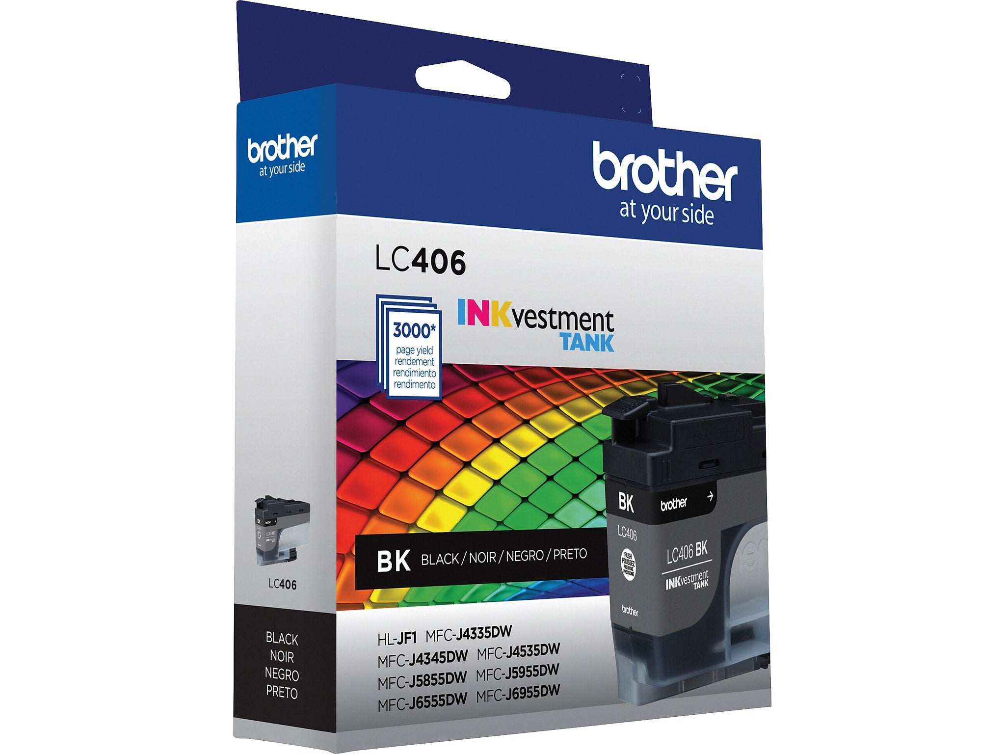 Brother LC406 Black Standard Yield Ink Cartridge