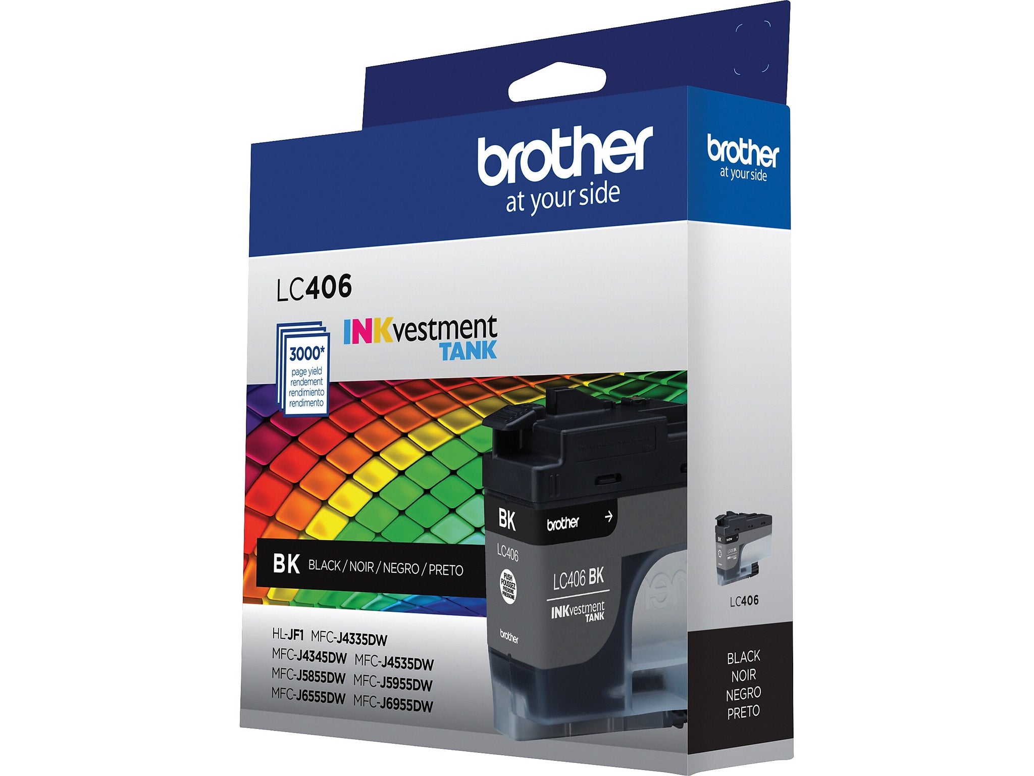 Brother LC406 Black Standard Yield Ink Cartridge