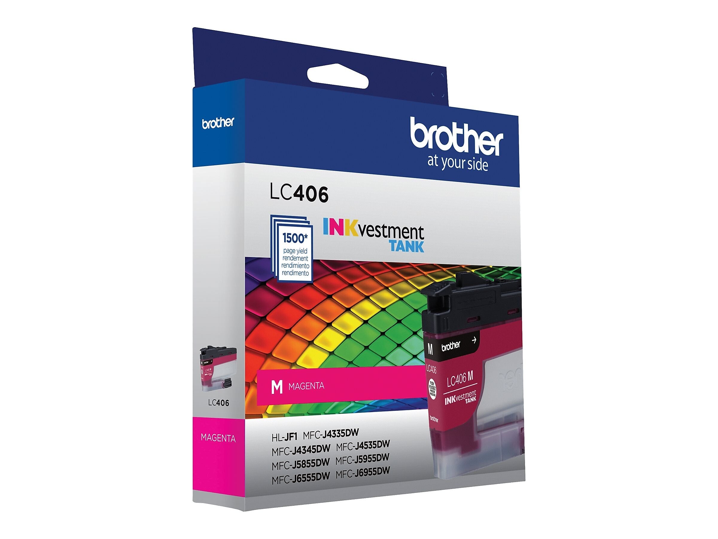 Brother LC406 Magenta Standard Yield Ink Cartridge