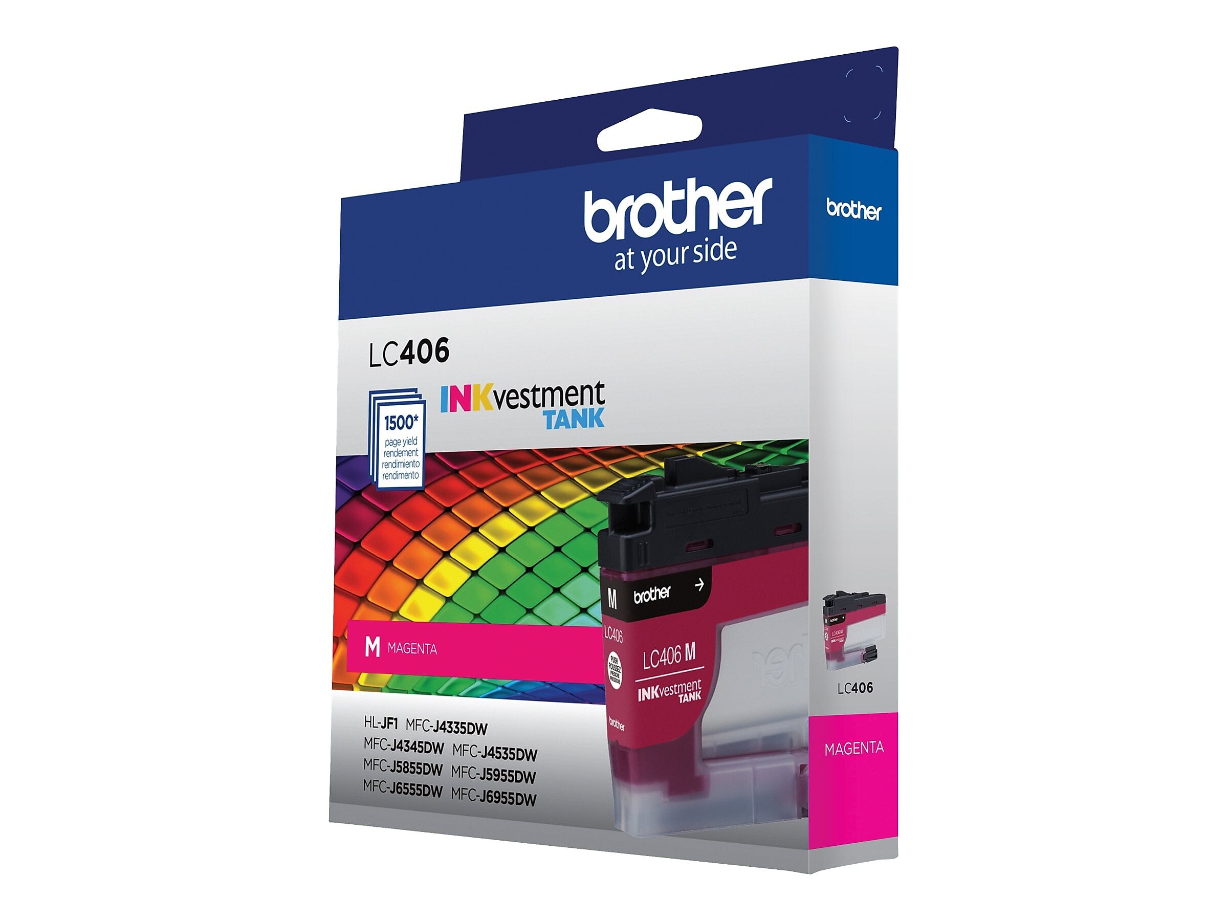 Brother LC406 Magenta Standard Yield Ink Cartridge
