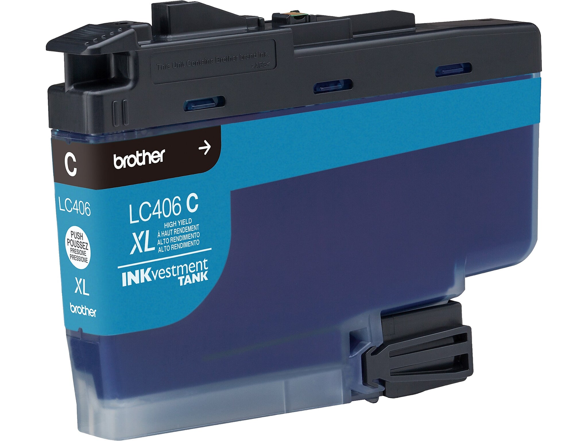 Brother LC406XL Cyan High Yield Ink Cartridge, Prints Up to 5,000 Pages