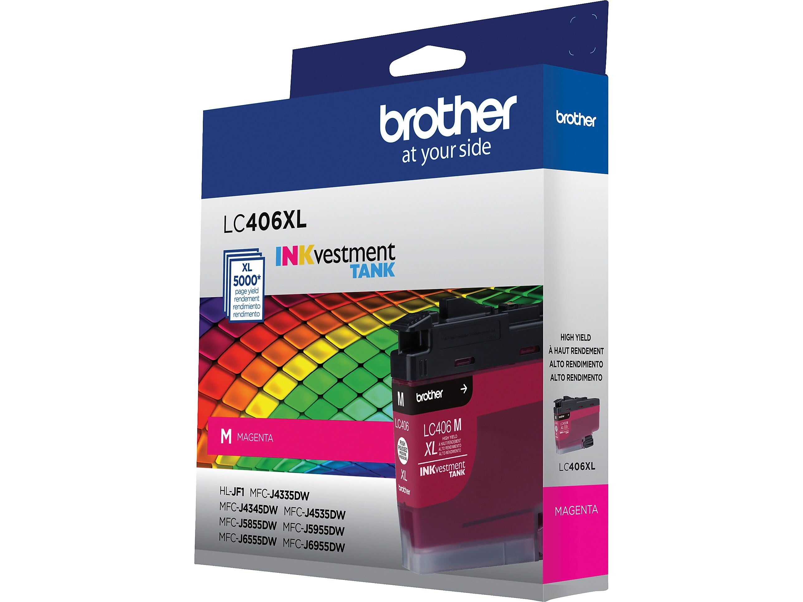 Brother LC406XL Magenta High Yield Ink Cartridge