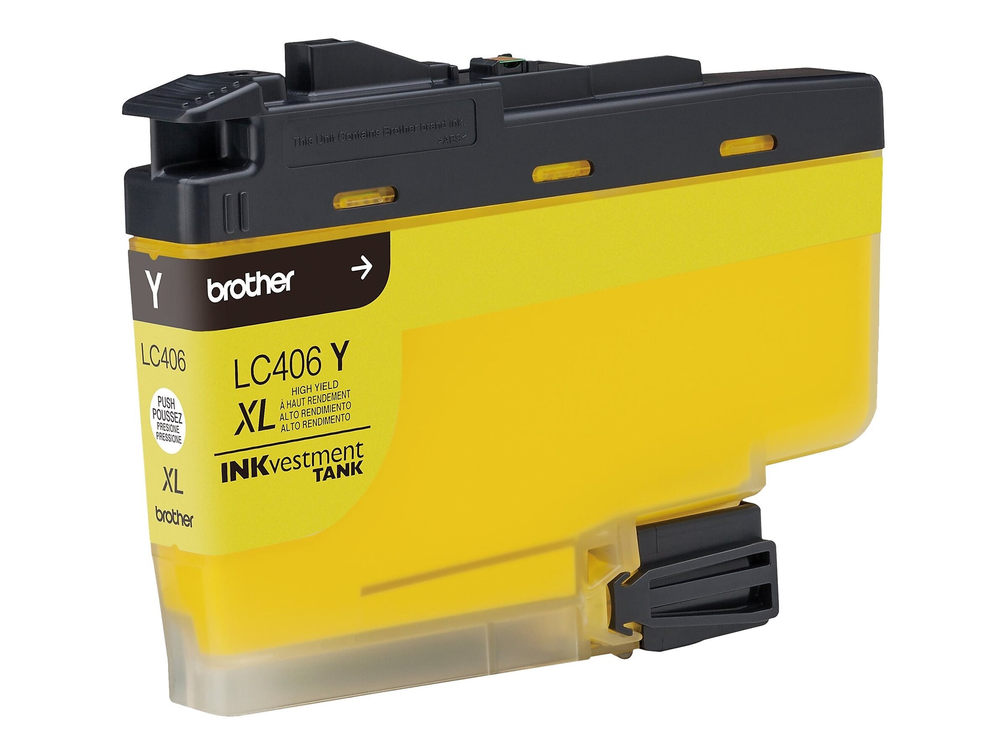 Brother LC406XL Yellow High Yield Ink Cartridge, Prints Up to 5,000 Pages