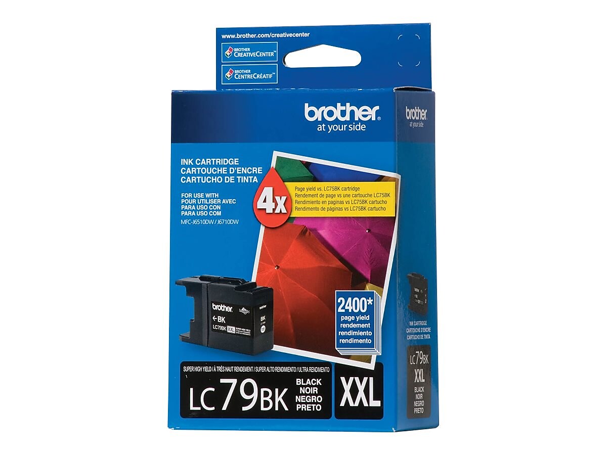 Brother LC79BKS Black Extra High Yield Ink Cartridge