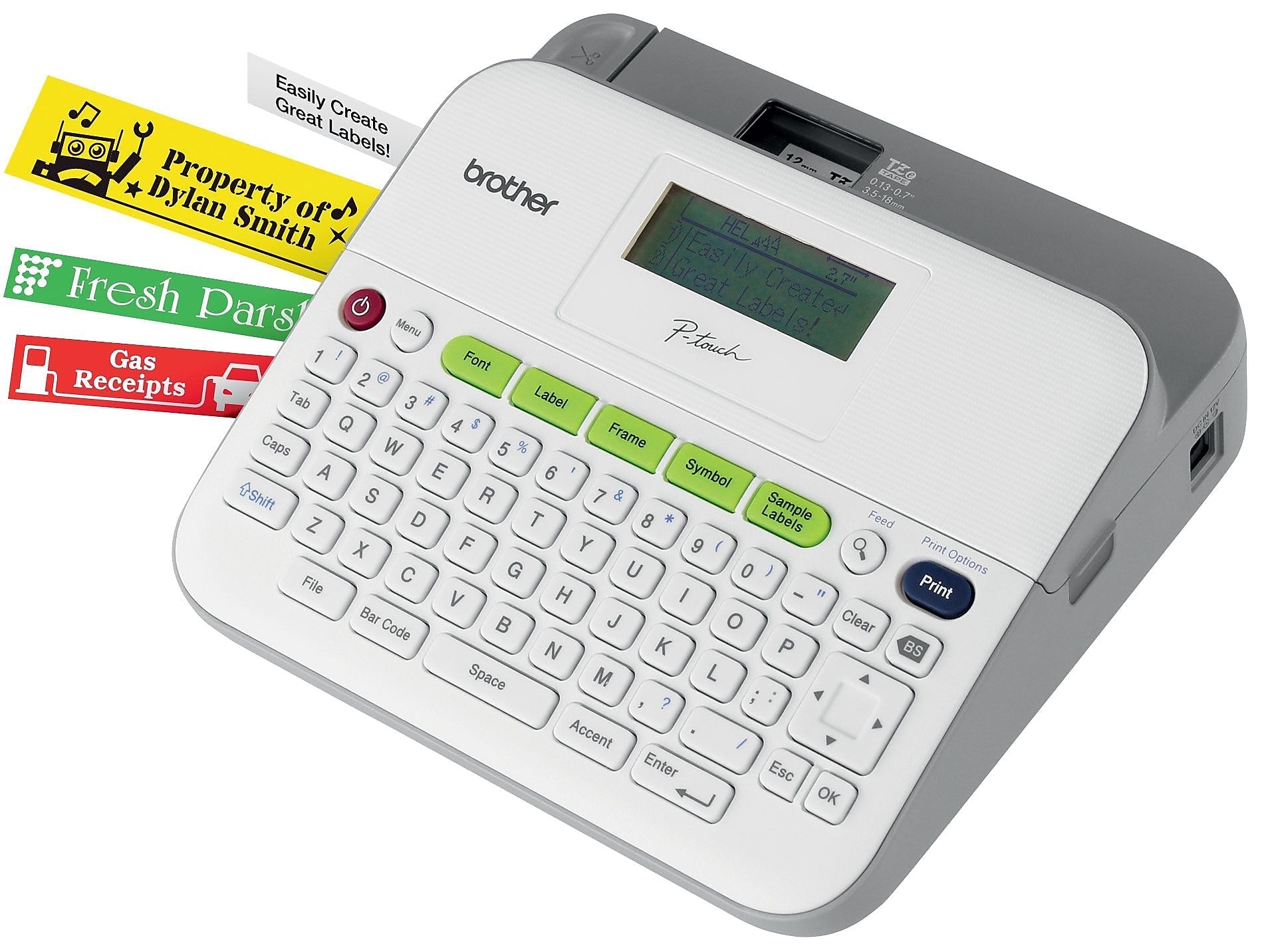 Brother P-Touch PT-D400AD Label Maker with AC Adapter