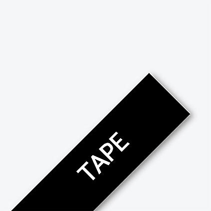 Brother P-touch TZe-335 Laminated Label Maker Tape, 1/2