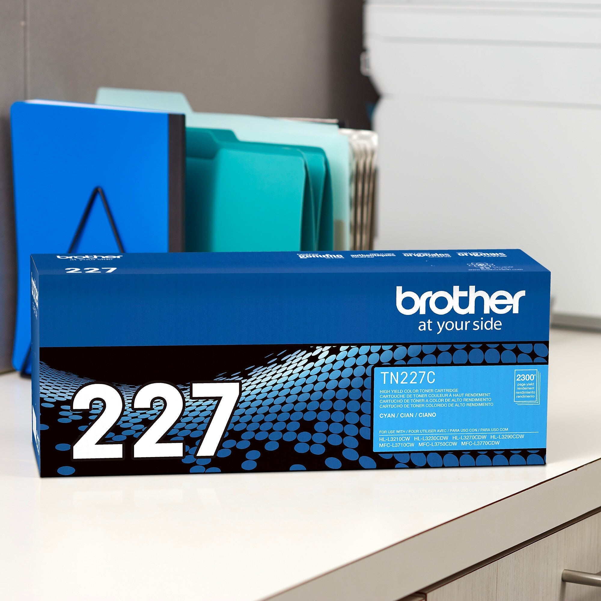 Brother TN-227 Cyan High Yield Toner Cartridge