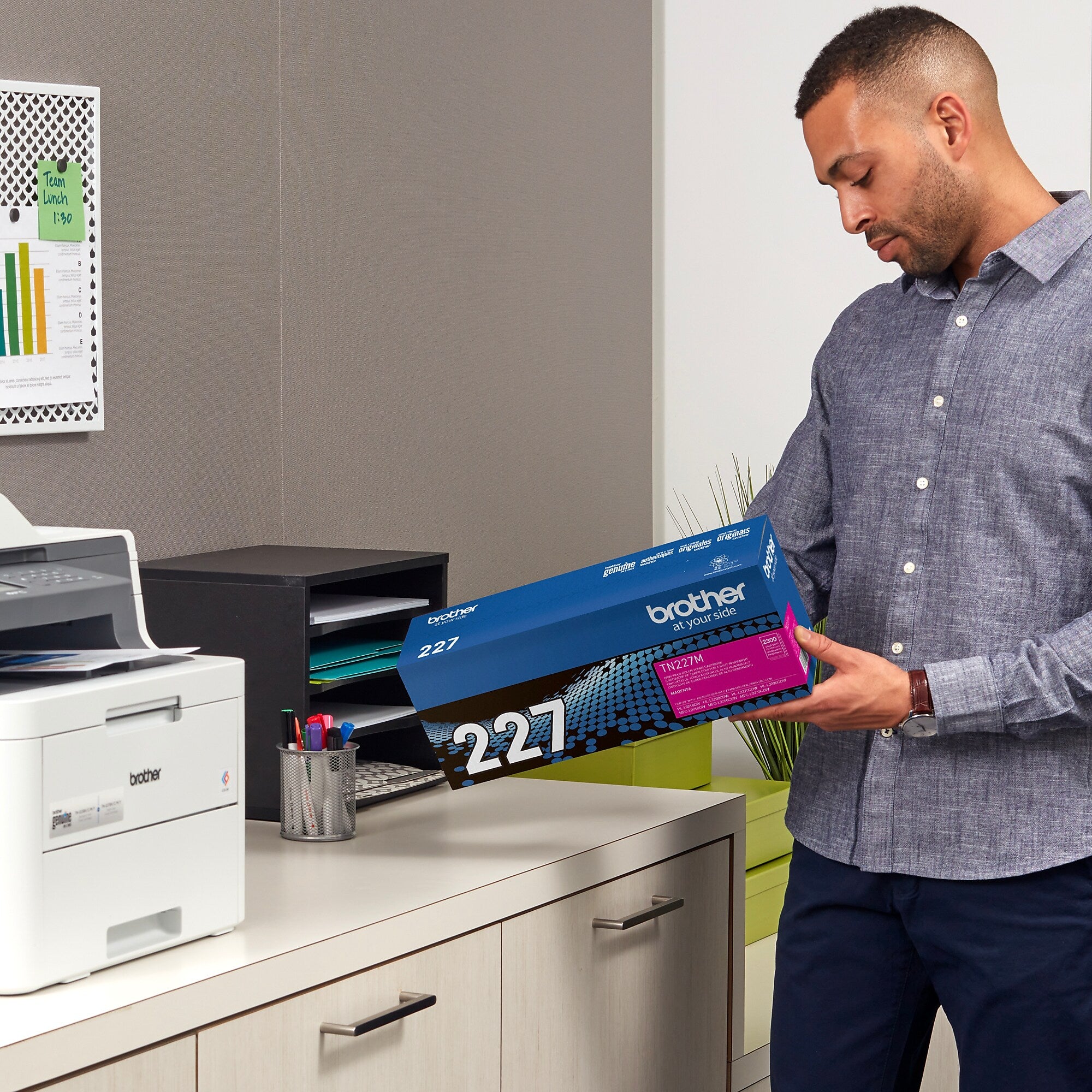 Brother TN-227 Magenta High Yield Toner Cartridge