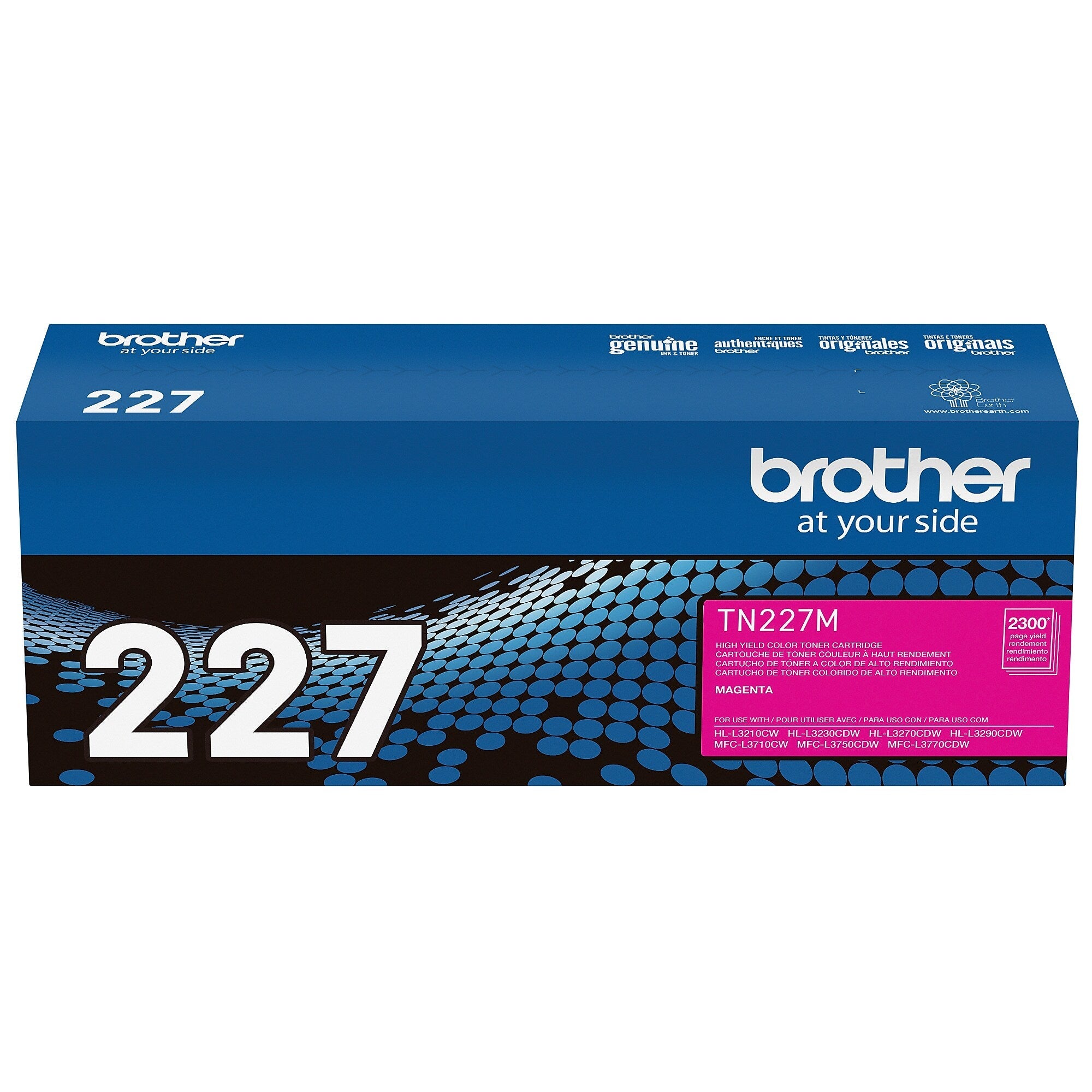 Brother TN-227 Magenta High Yield Toner Cartridge