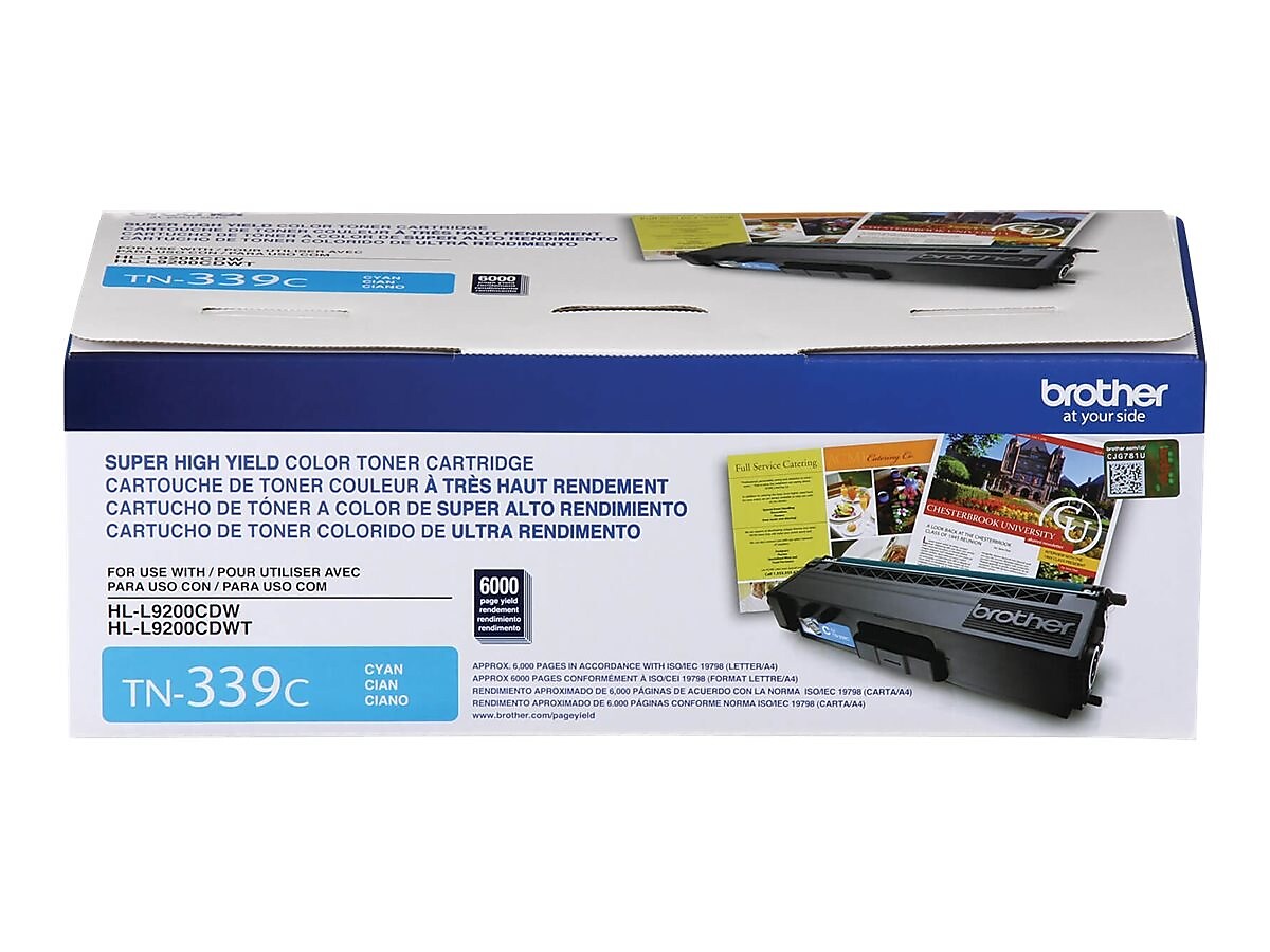 Brother TN-339 Cyan Extra High Yield Toner Cartridge