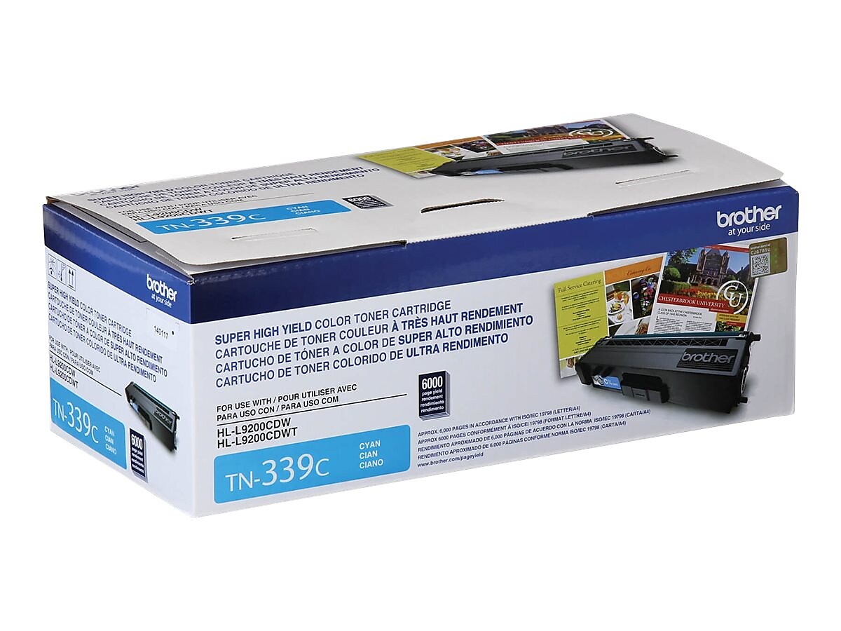 Brother TN-339 Cyan Extra High Yield Toner Cartridge