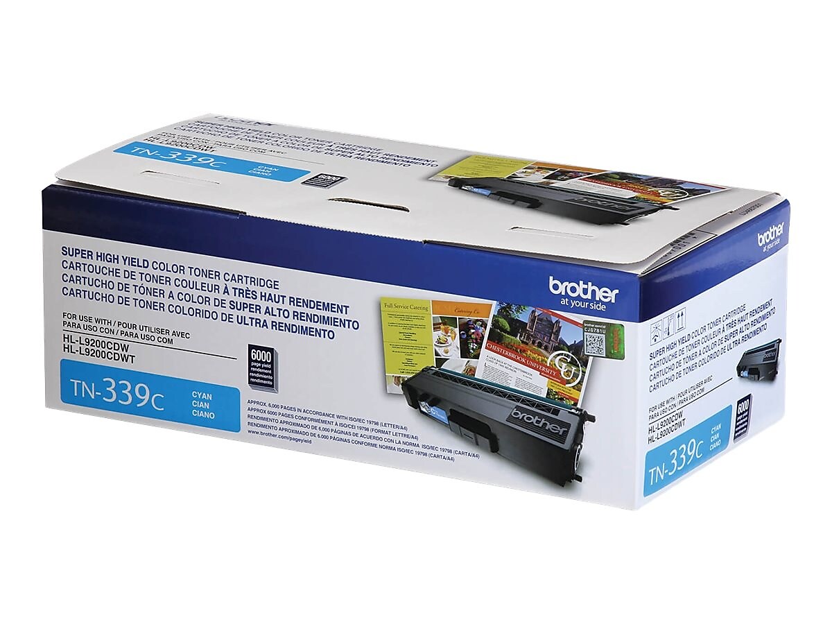Brother TN-339 Cyan Extra High Yield Toner Cartridge