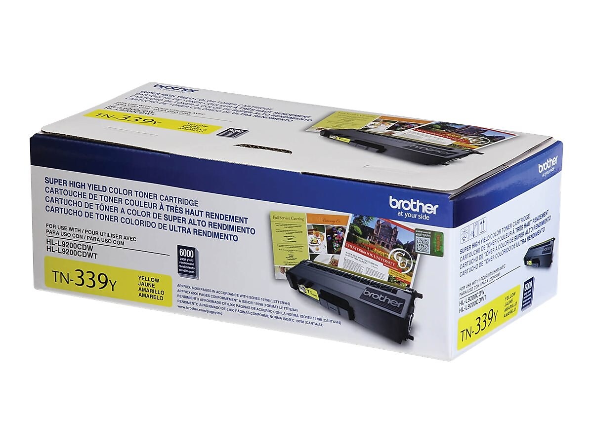 Brother TN-339 Yellow Extra High Yield Toner Cartridge