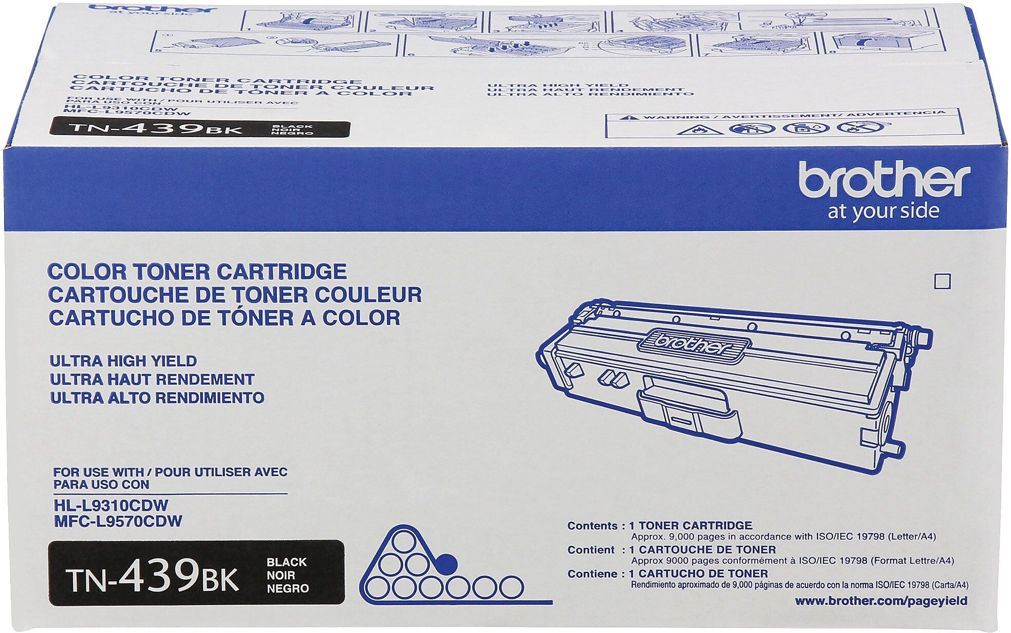 Brother TN-439 Black Ultra High Yield Toner Cartridge