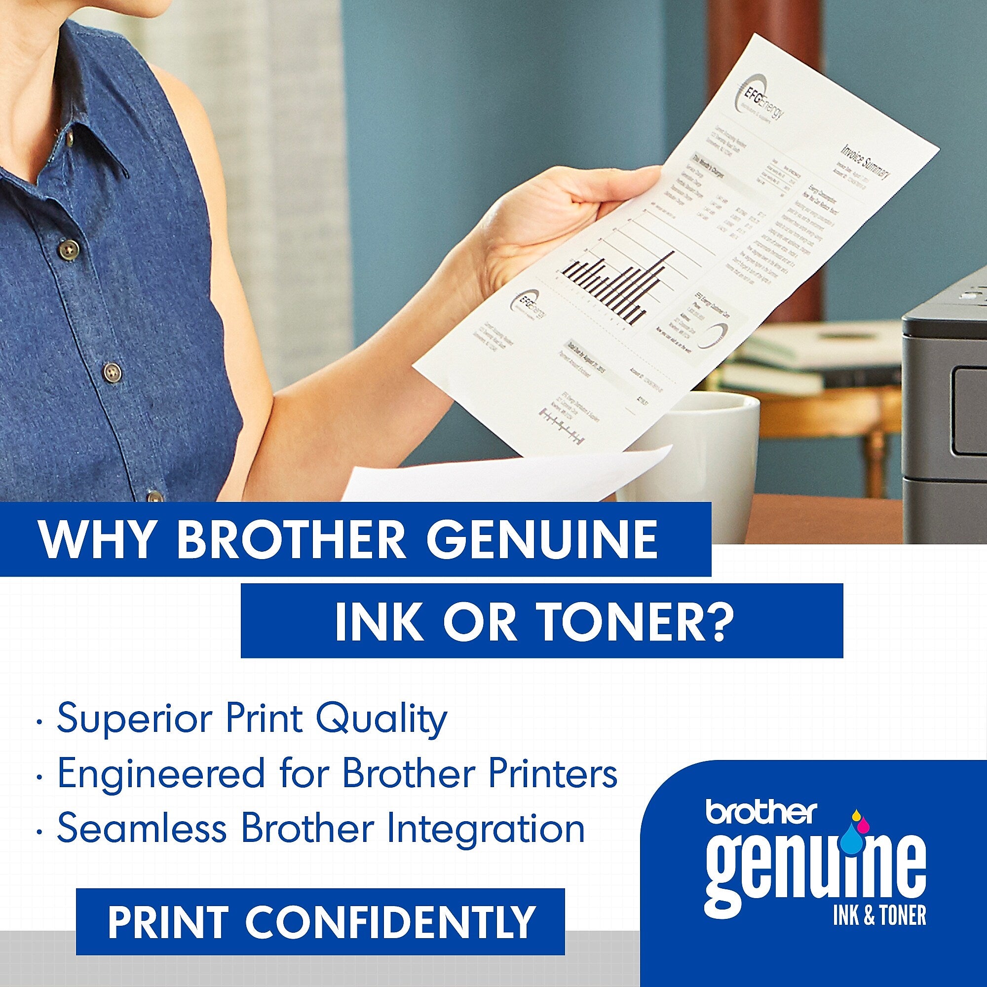 Brother TN 760 Black High Yield Toner Cartridge, 2/Pack