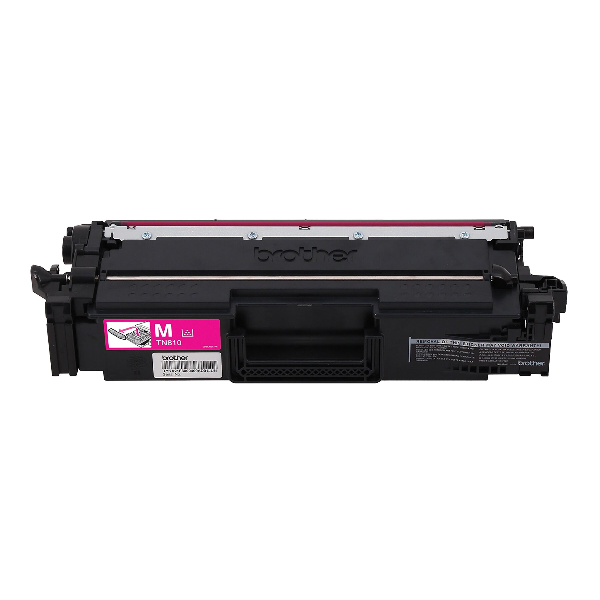 Brother TN810 Magenta Standard Yield Toner Cartridge, Prints Up to 6,500 Pages