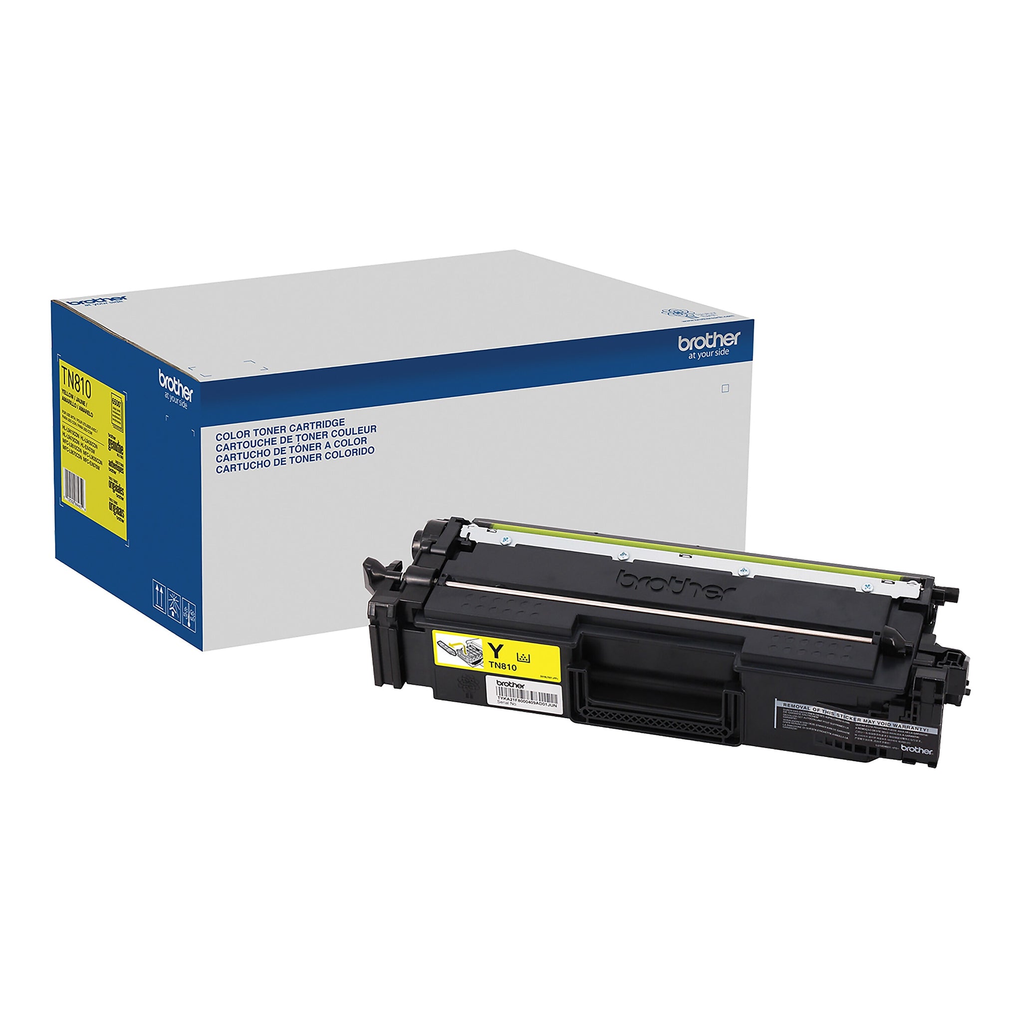 Brother TN810 Yellow Standard Yield Toner Cartridge