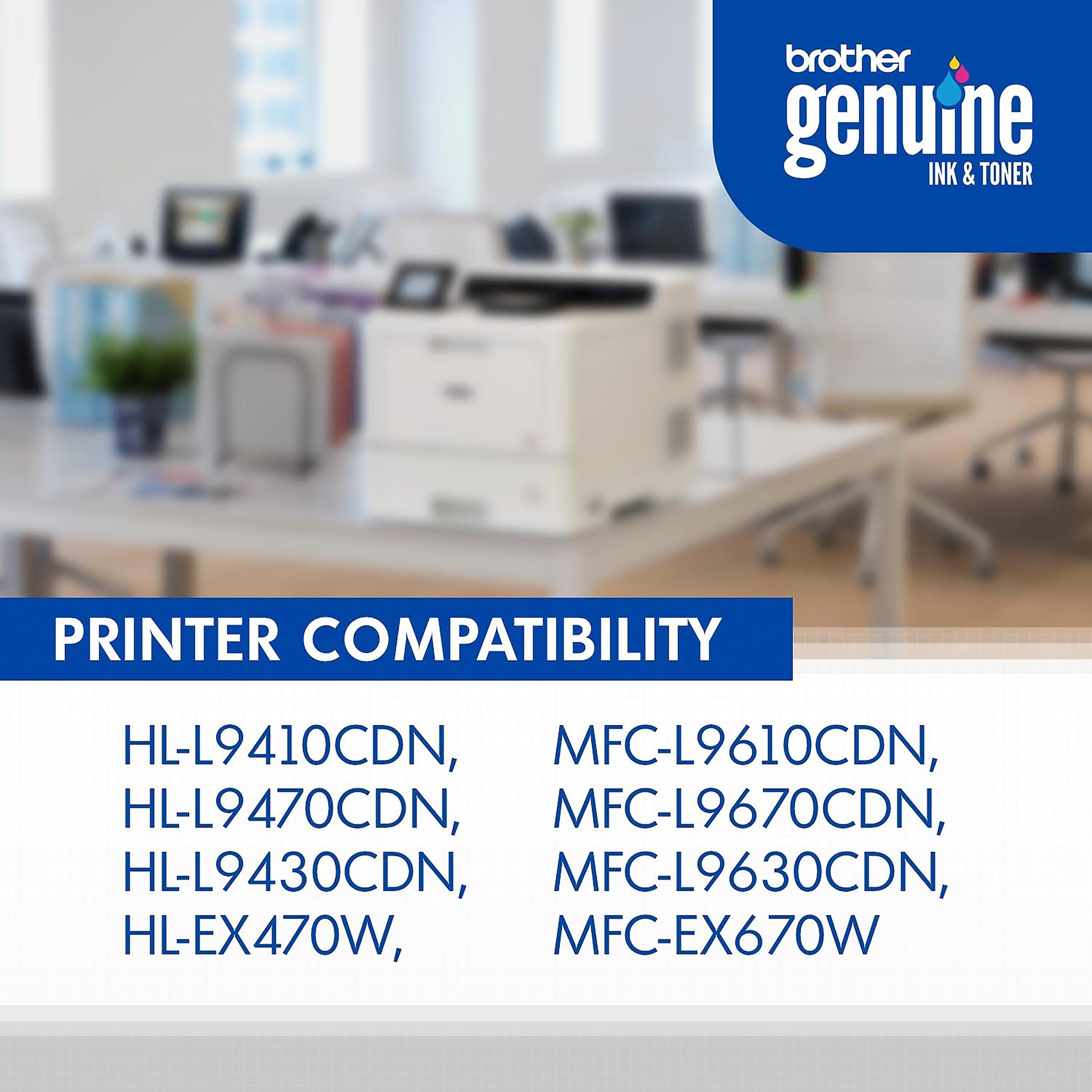 Brother TN810XL Cyan High Yield Toner Cartridge, Prints Up to 9,000 Pages