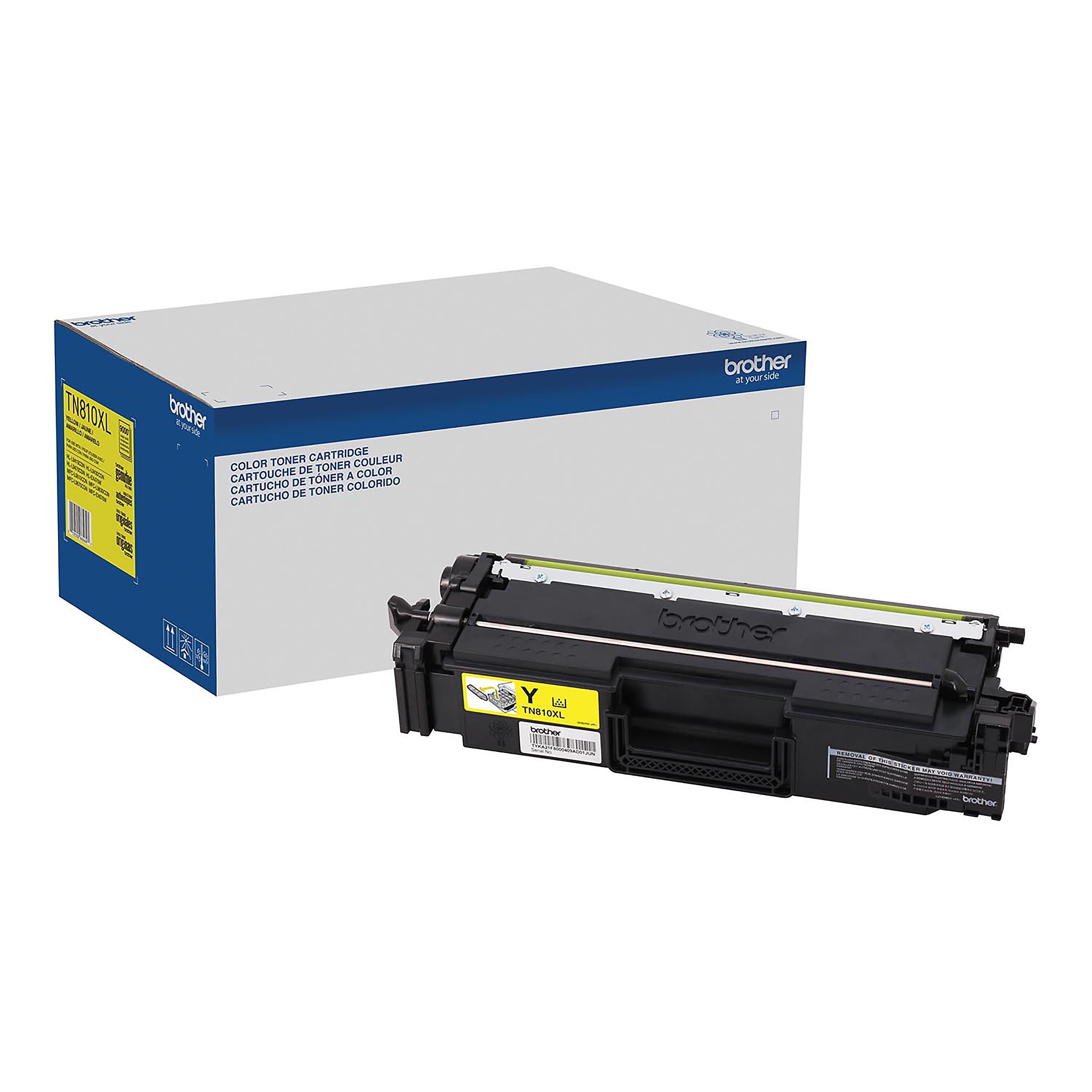 Brother TN810XL Yellow High Yield Toner Cartridge