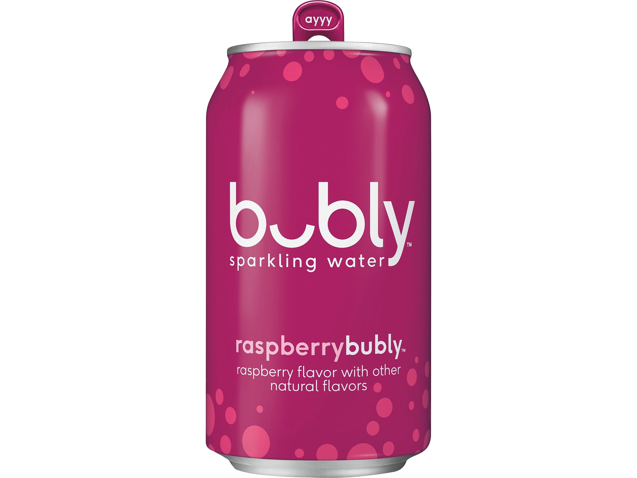 Bubly Raspberry Flavored Sparkling Seltzer Water, 12 Fl. Oz., 8 Cans/Pack, 3 Packs/Carton